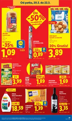 PERSIL Tekući deterdžent, Tekući deterdžent, 3.96 l, Universla ili color, 88 pranja - Pregled kataloga iz trgovine Lidl, vrijedi od 16.03.2026 | Stranica: 63