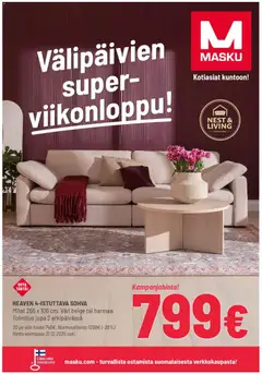 Masku-mainoslehti voimassa 26.12.2025 alkaen
