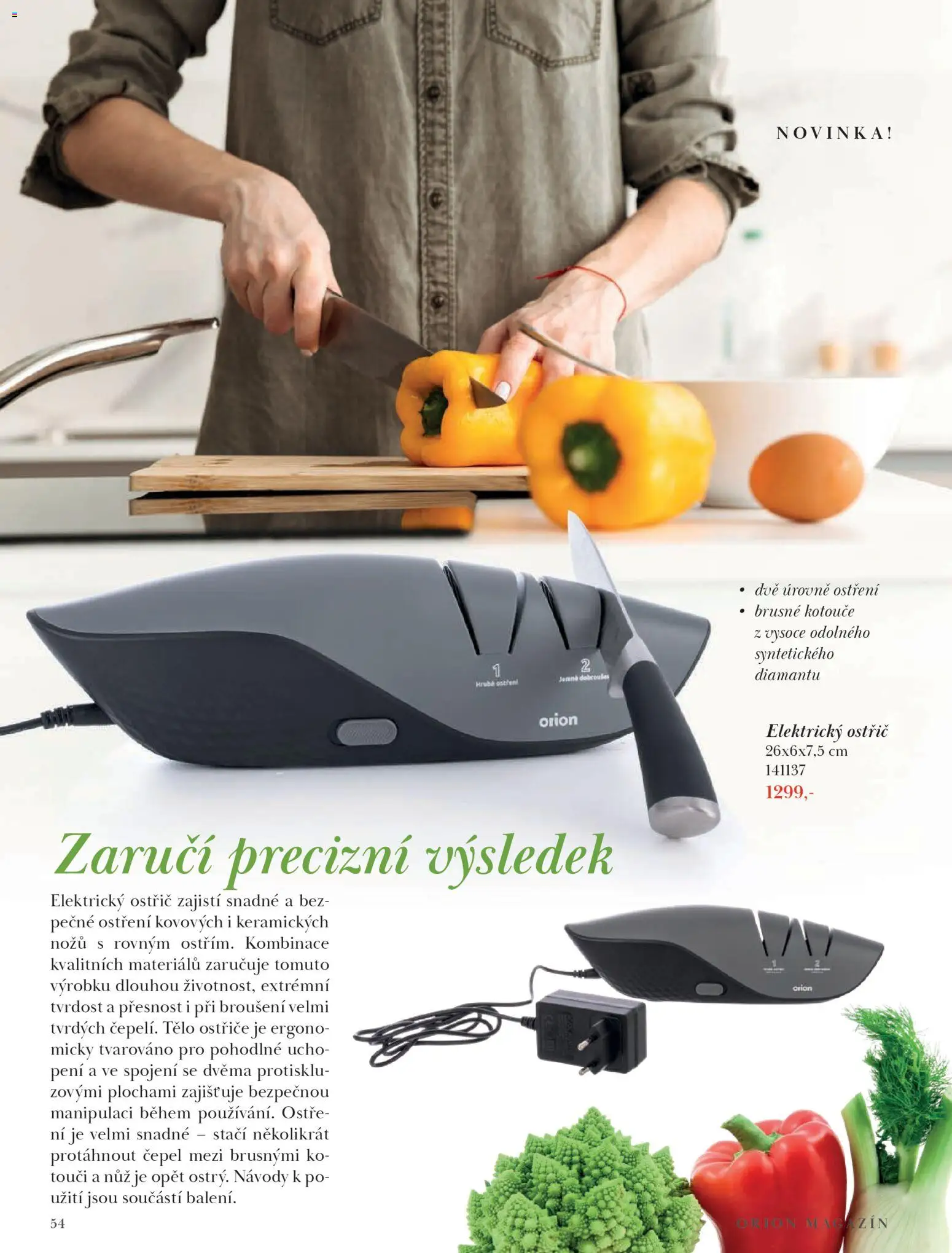 Orion leták - Jaro/Léto 2026 od 09.03.2026 | Strana: 54 | Produkty: Nůž