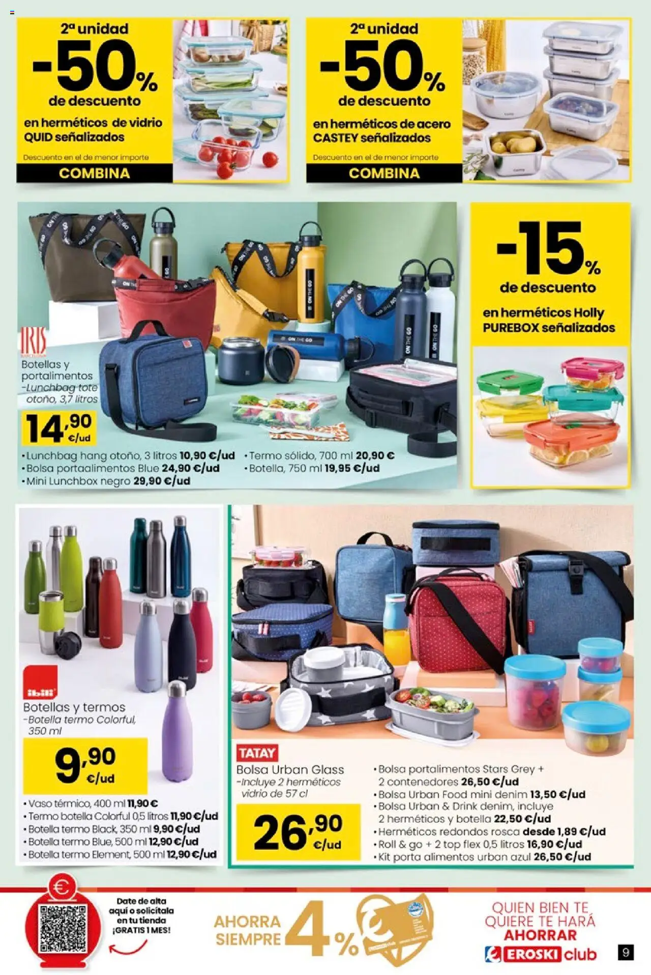 Eroski - Oh! Qué chef │ válido desde el 09.10.2025 | Página: 9 | Productos: Té, Bolsa, Κούβα