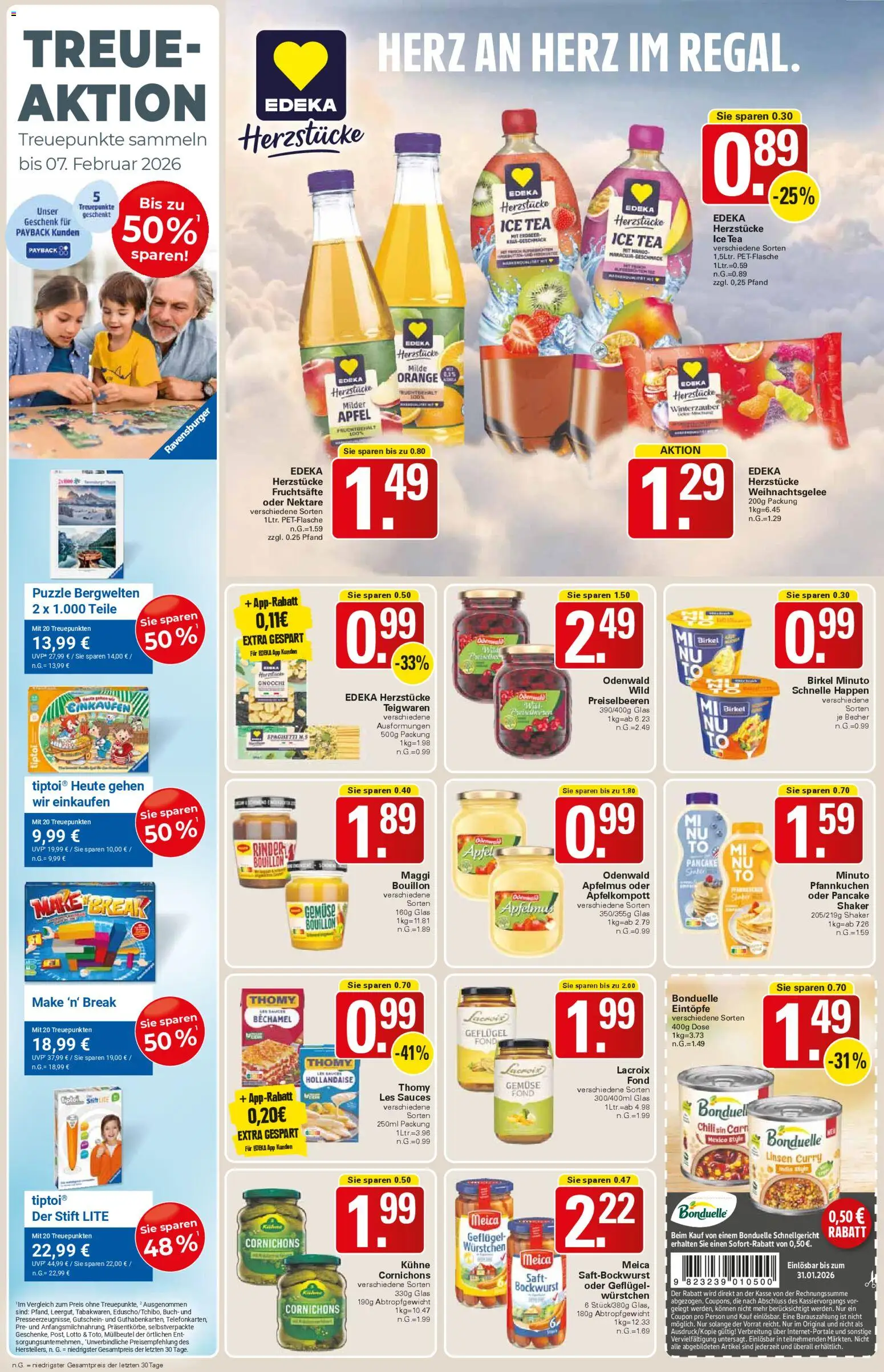 WEZ Prospekt – gültig ab 24.11.2025 | Seite: 10 | Produkte: Bockwurst, Pfannkuchen, Meica, Gemüse