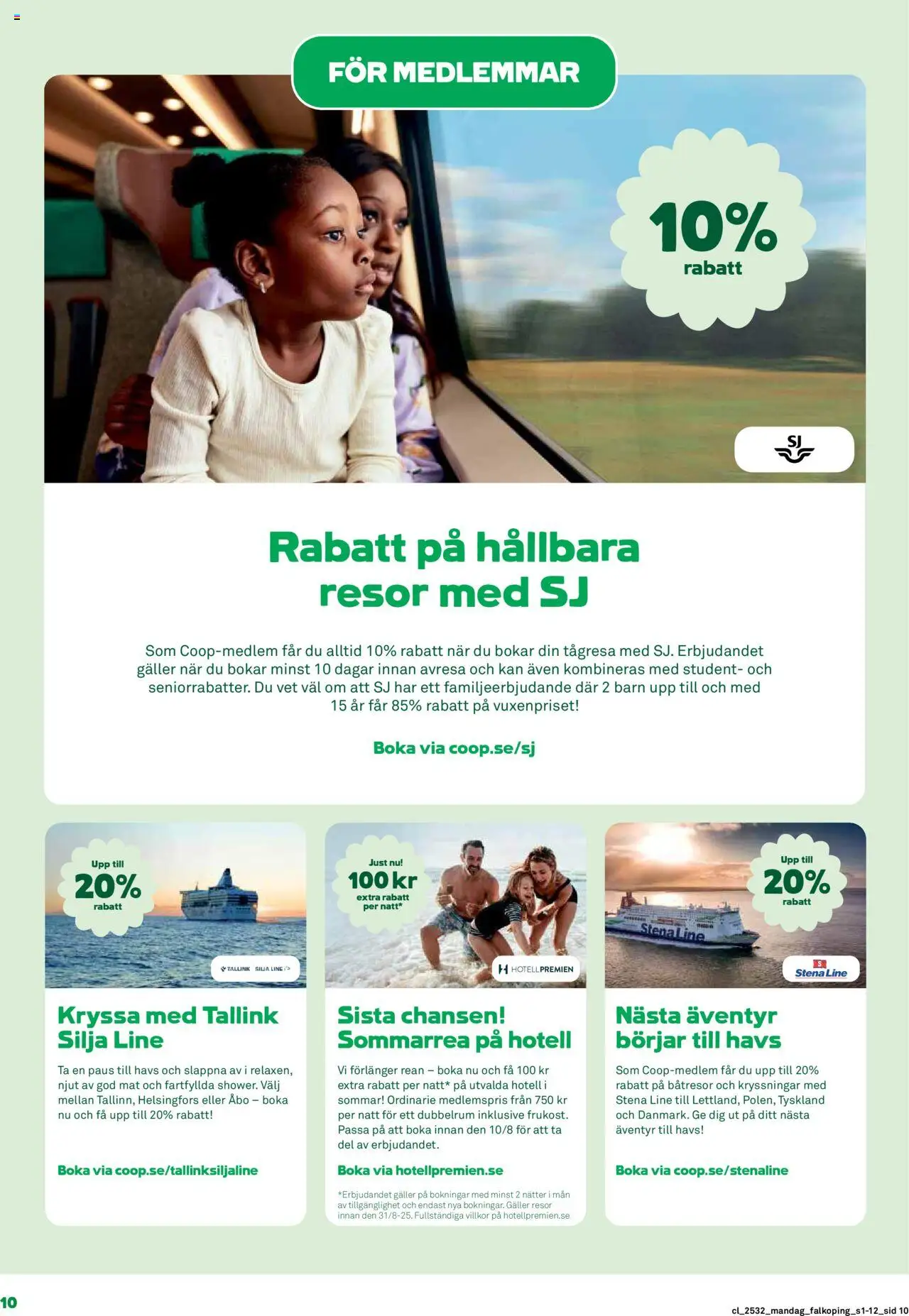 Coop reklamblad aktuell från 04.08.2025 | Sida: 10 | Produkter: Galler