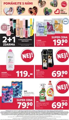 Náhled letáku JAR, prostředek na mytí nádobí, různé druhy, 900 ml nebo Power Spray, 2 druhy, 500 ml od 22.10.2025 | Strana: 20 | Produkty: Voda, Blok, Miss Sporty, Jar
