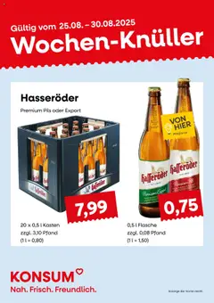 KONSUM Leipzig Prospekt 	 gültig ab dem 25.08.2025