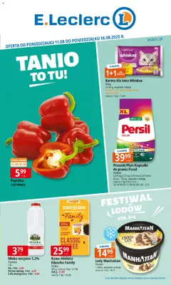 Pogląd oferty "E.Leclerc Gazetka" - ważna od 11.08.2025