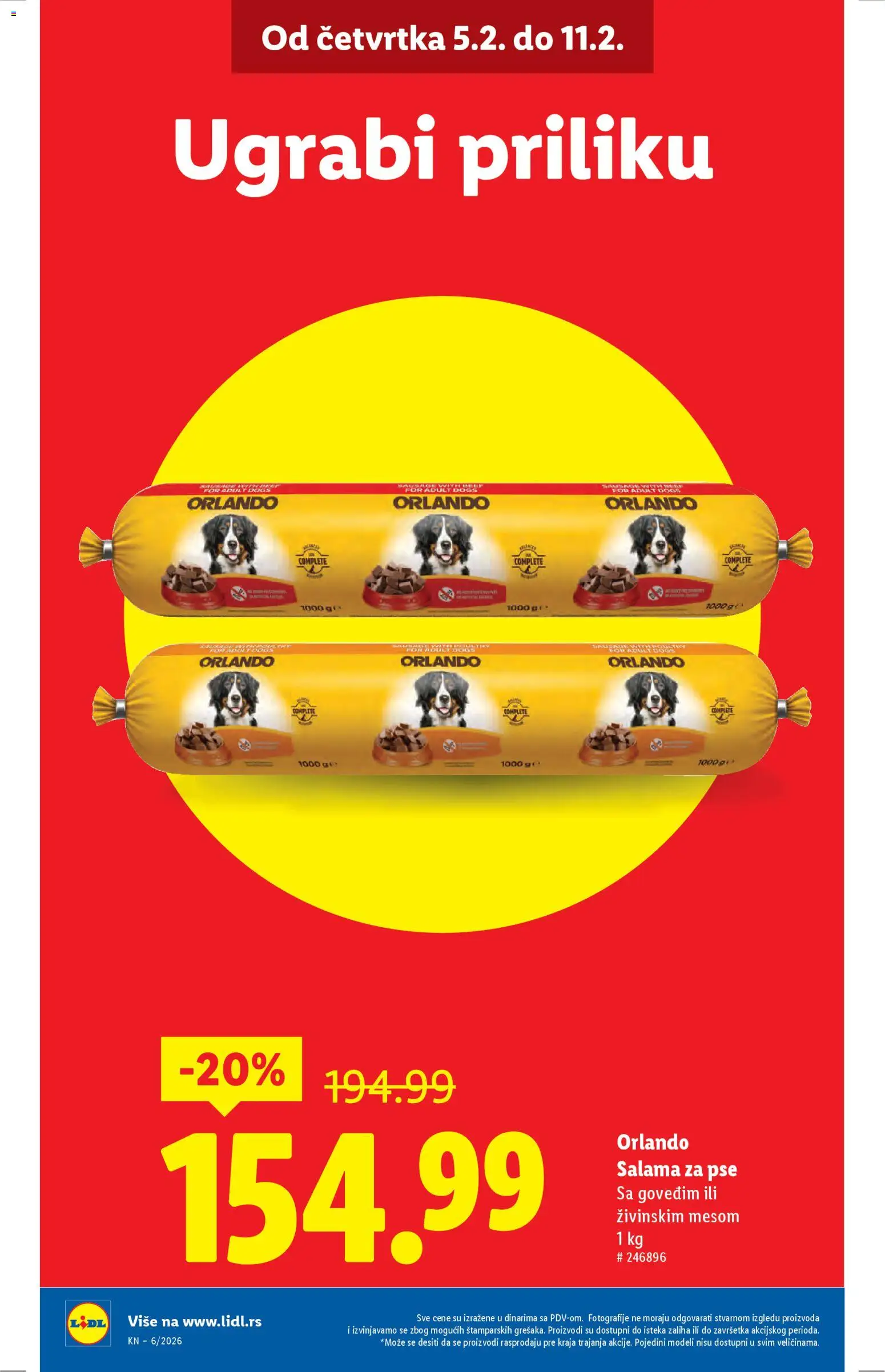 Lidl katalog - važi od 05.02.2026 | Strana: 8 | Proizvode: Salama