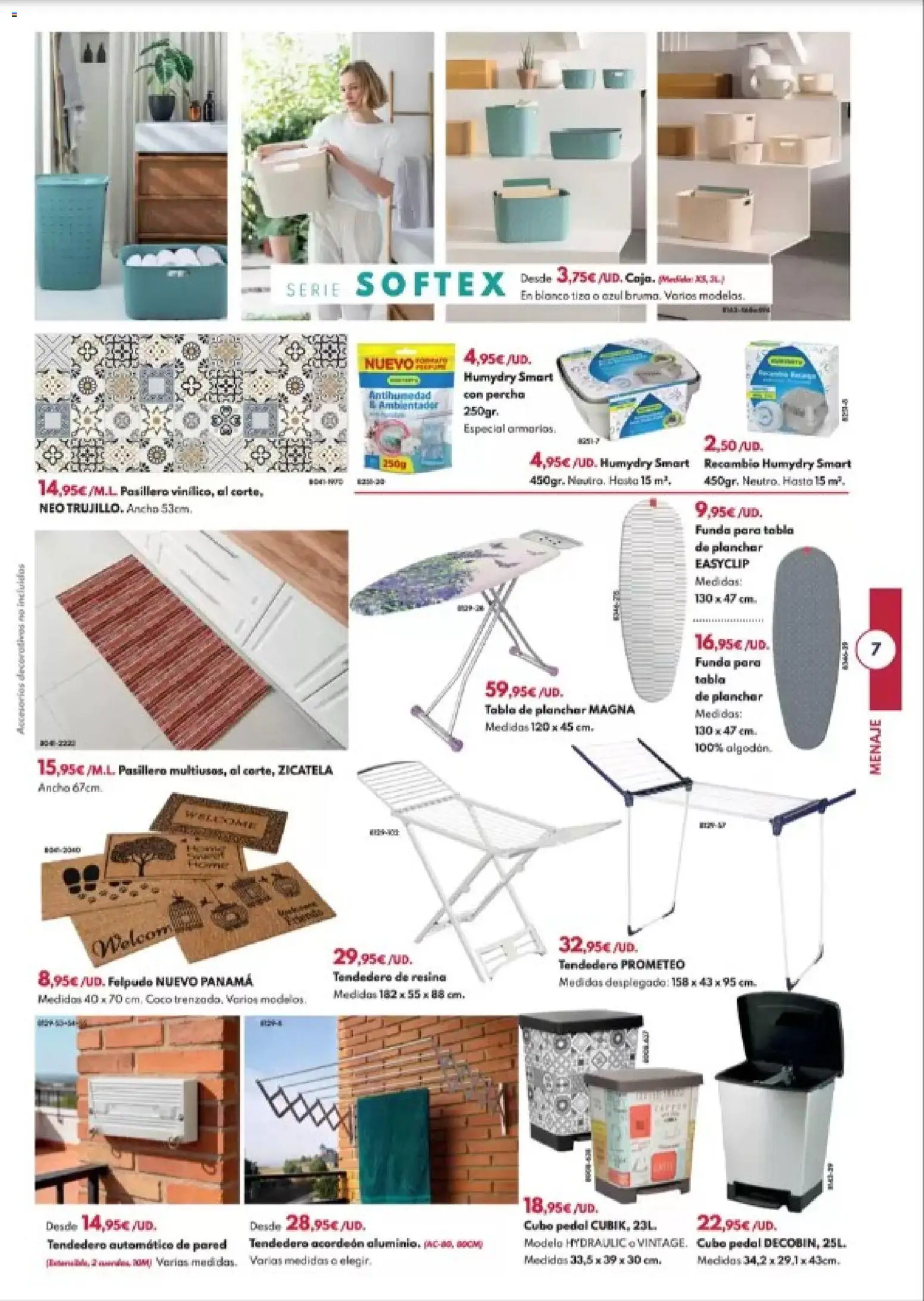 BricoCentro folleto │ válido desde el 26.01.2026 | Página: 9 | Productos: Funda para tabla de planchar, Tendedero, Funda, Felpudo