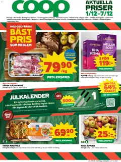 Coop - Almunge - Förhandsvisning av reklamblad från butik Coop aktuell från 01.12.2025