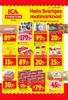 ICA Kvantum - Tumba - Förhandsvisning av reklamblad från butik ICA Kvantum aktuell från 20.10.2025