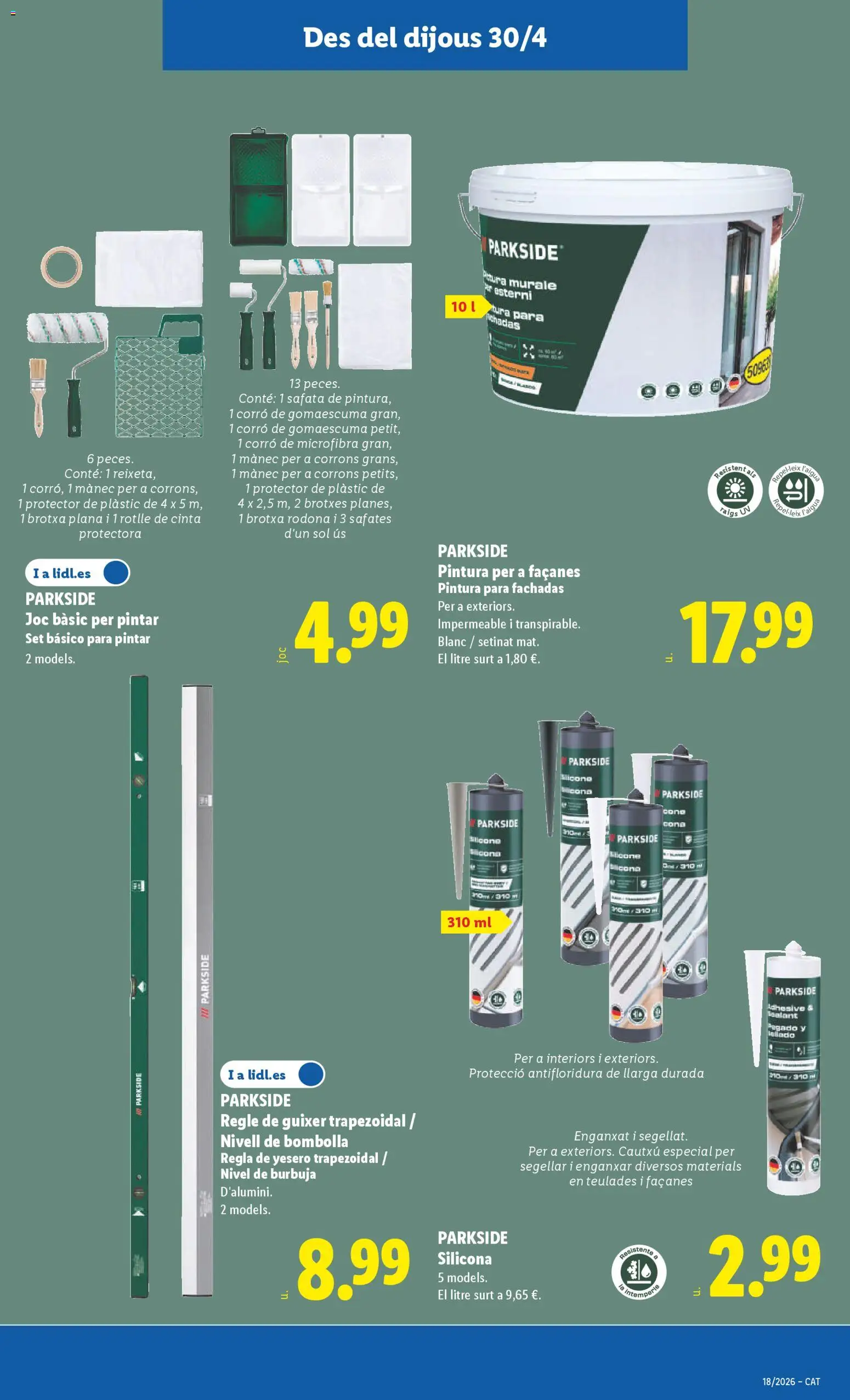 Lidl folleto de bazar │ válido desde el 27.04.2026 | Página: 25