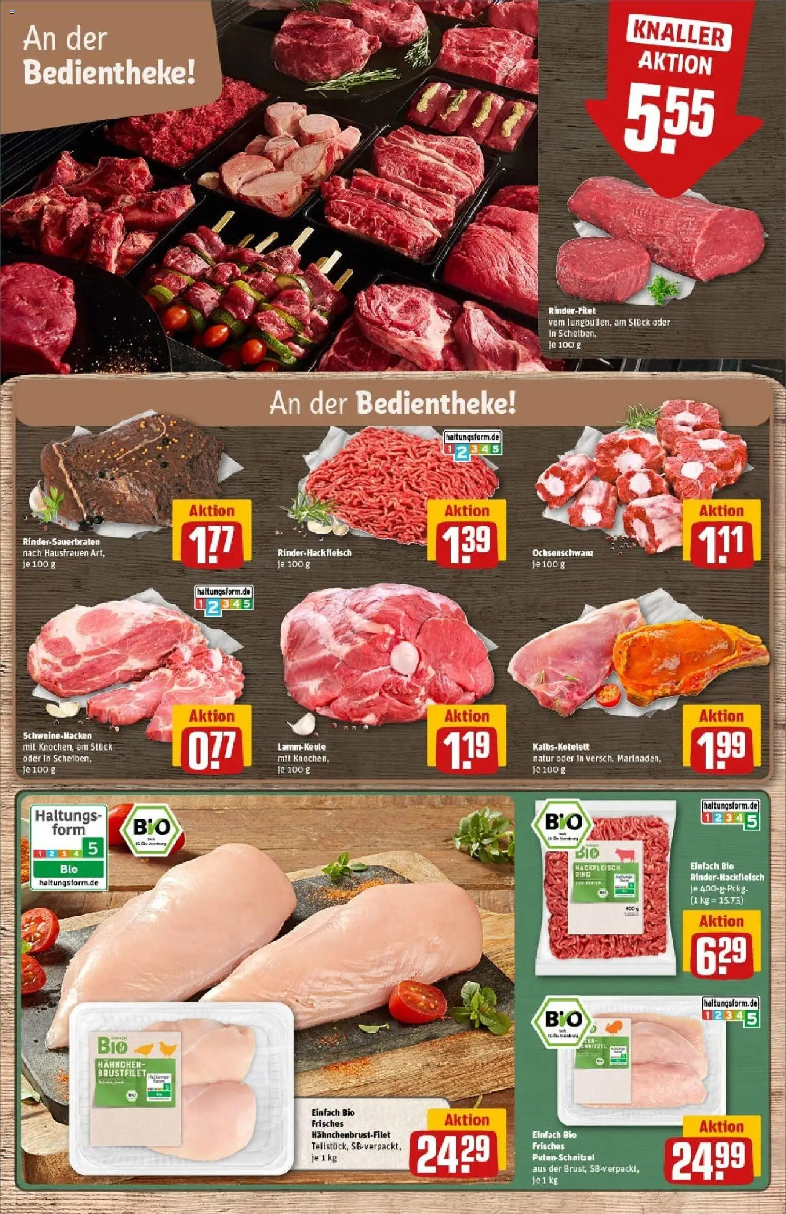 Rewe prospekt Michelstadt	 – gültig ab 26.10.2025 | Seite: 11 | Produkte: Lammkeule, Hahnchen, Rinderfilet, Schnitzel