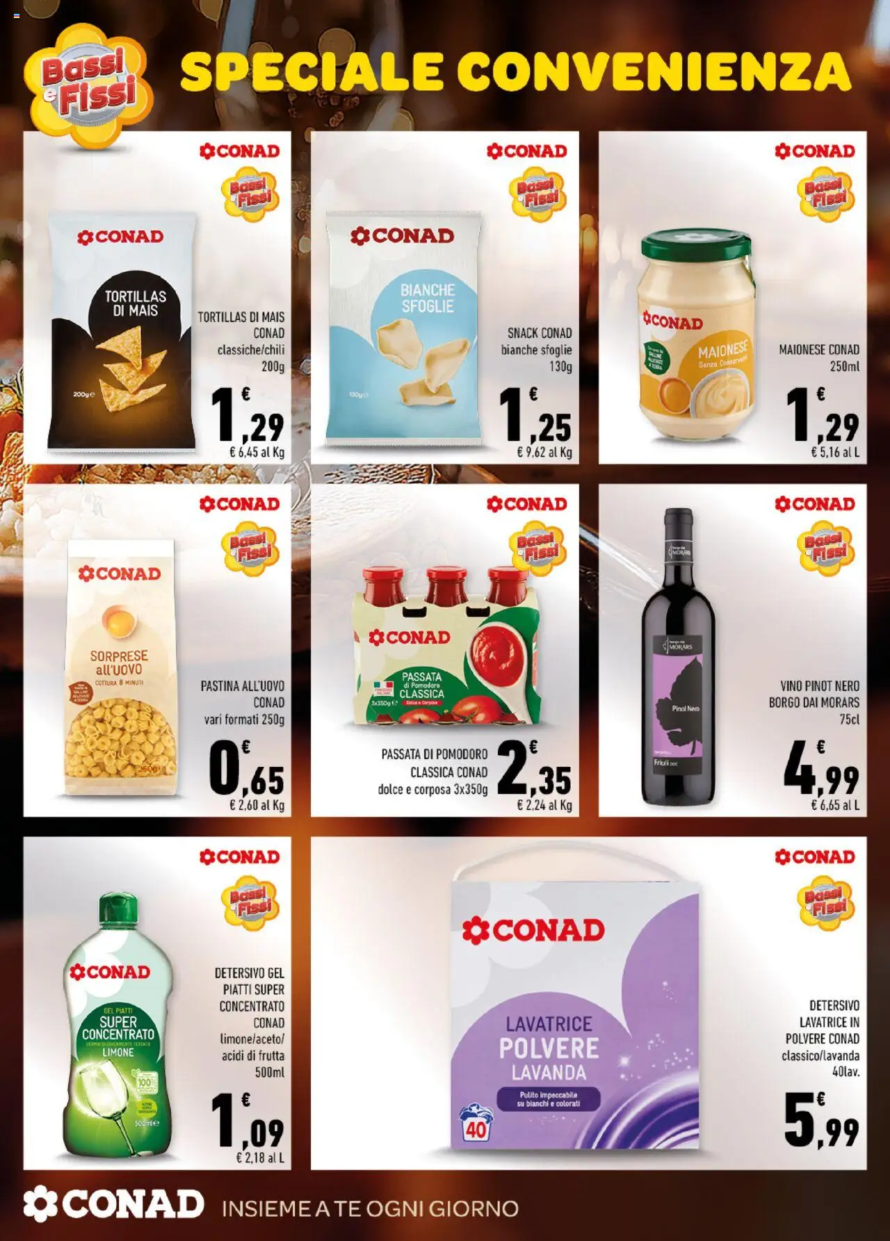 Volantino Conad del 13.10.2025 | Pagina: 3 | Prodotti: Frutta, Mais, Lavanda, Terra