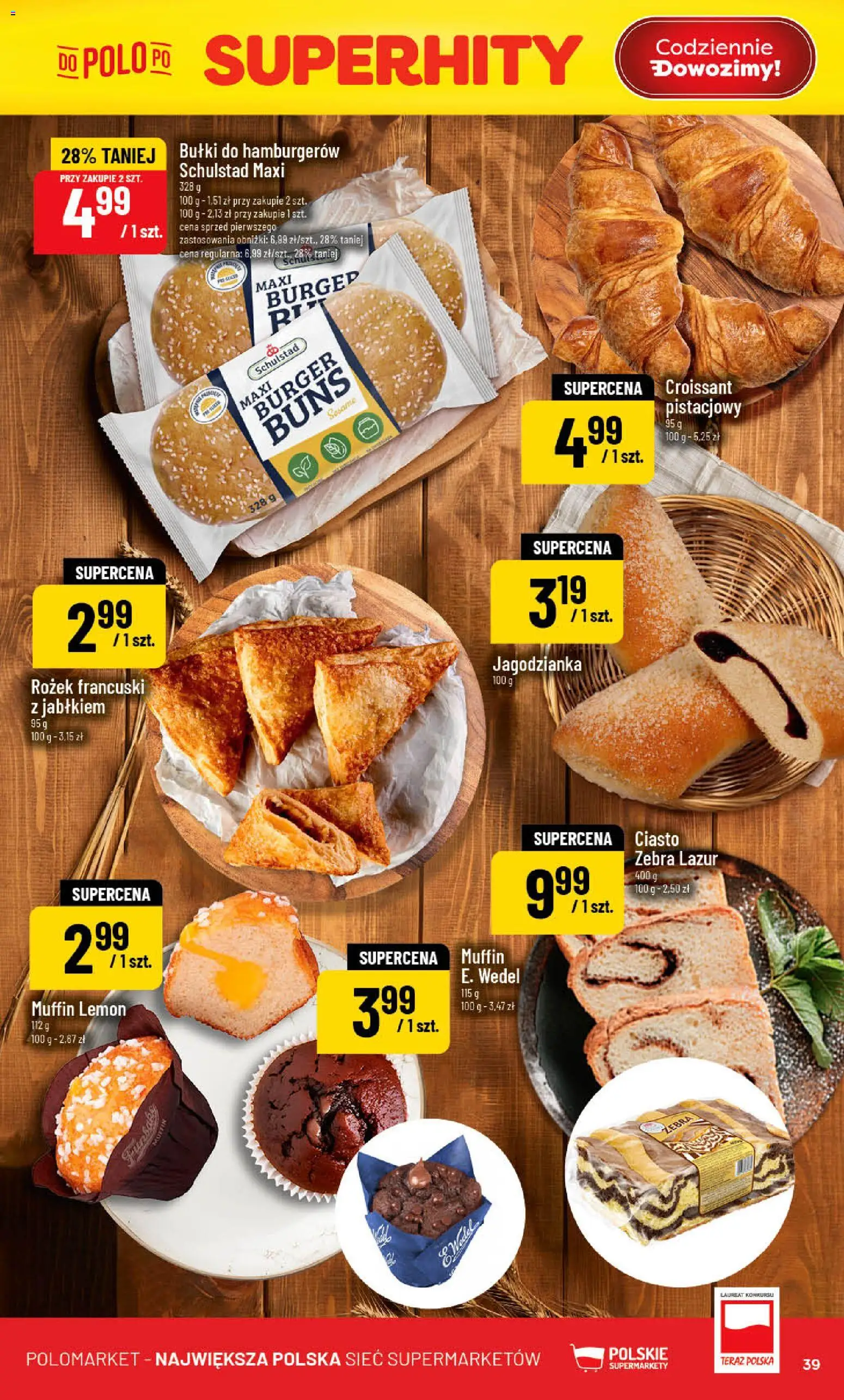 POLOmarket gazetka od 29.04.2026 | Strona: 39 | Produkty: Ciasto