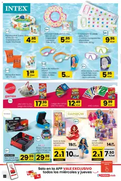 Eroski - Top Precio │ válido desde el 17.07.2025 | Página: 22 | Productos: Máscara, Vasos, Peso, Colchoneta