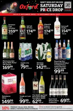 Oxford Freshmarket specials catalogue – valid from 17.09.2025