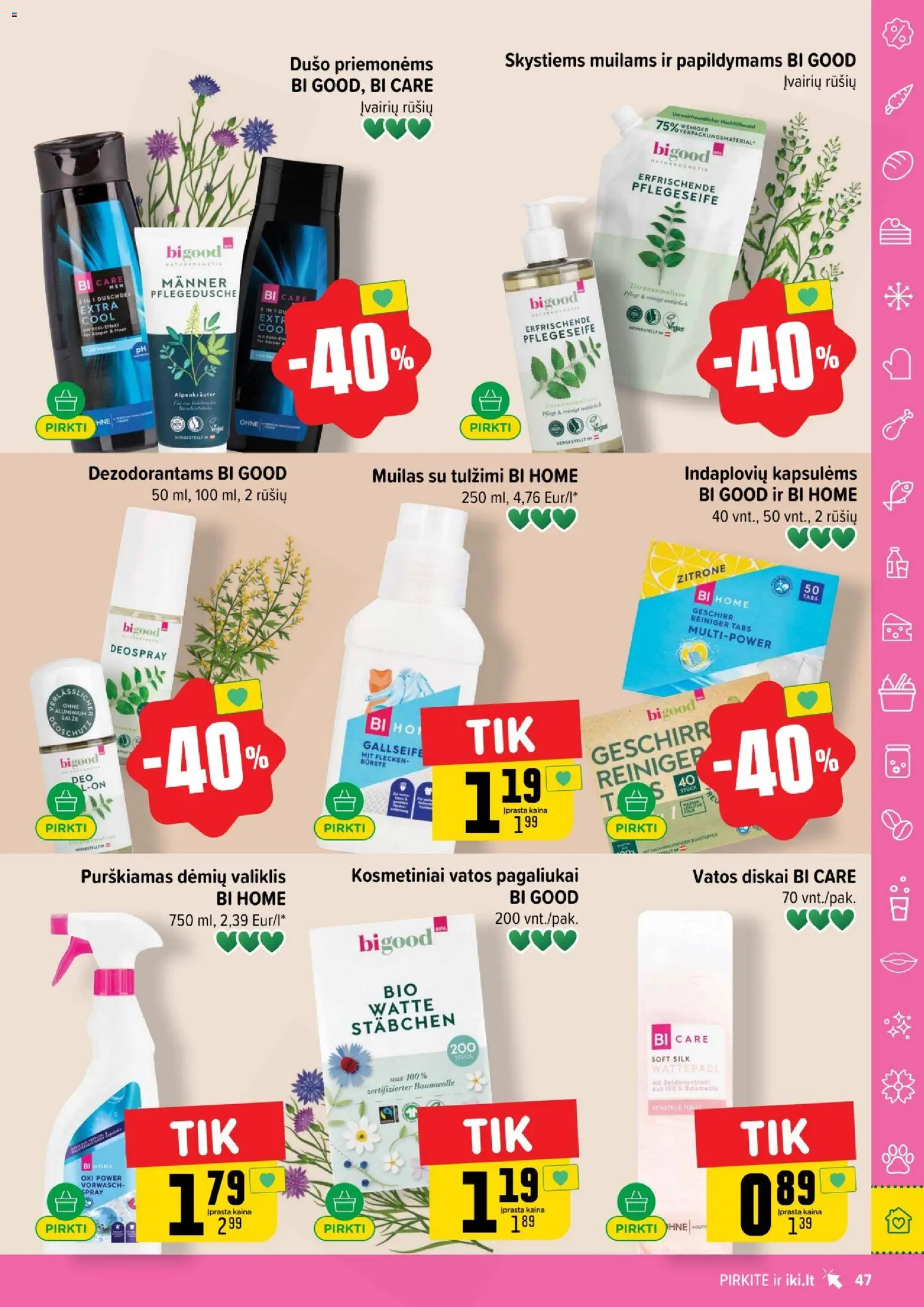 IKI akcijos nuo 26.01.2026 | Puslapis: 47 | Prekių: Muilas