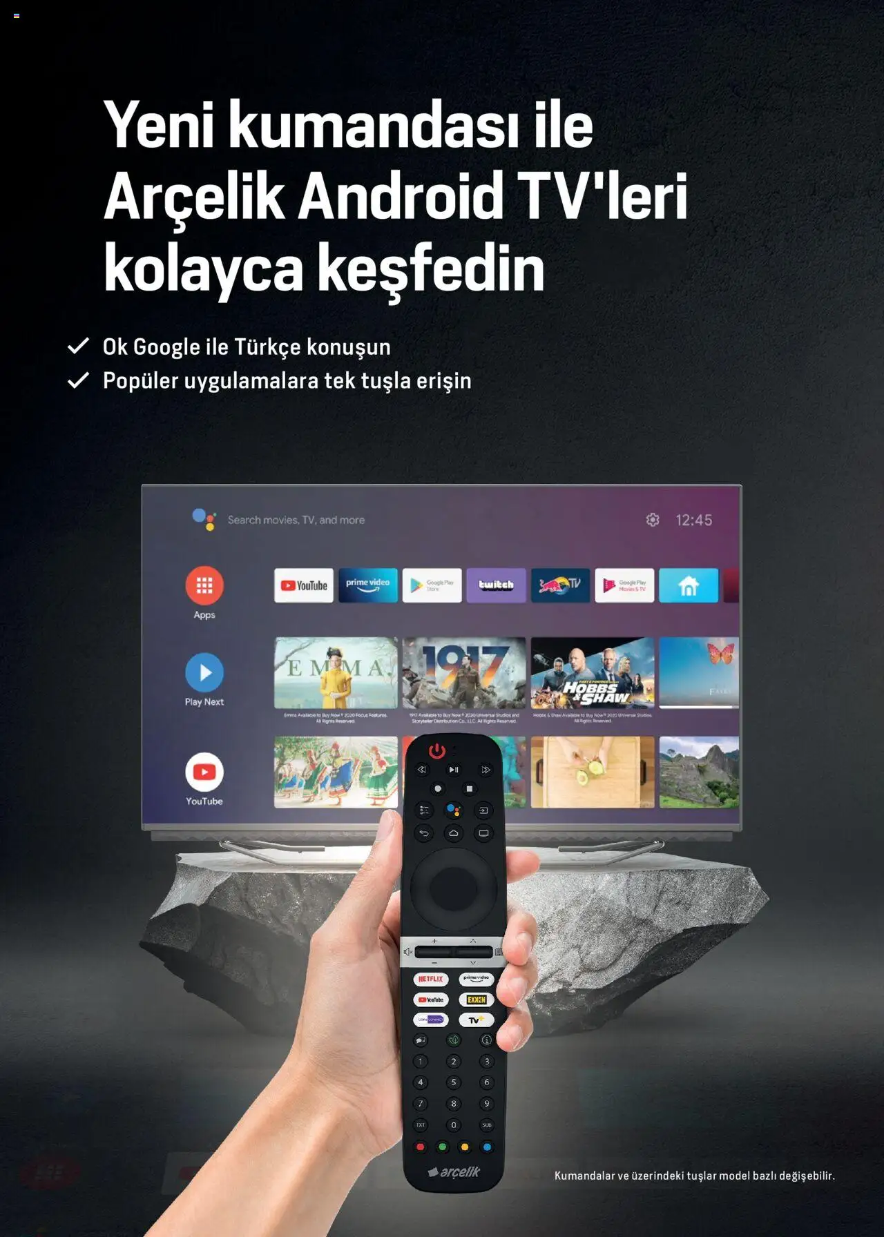 Arçelik Katalog - TV Ürün Gamı - 01.09.2022 tarihinden itibaren geçerlidir | Sayfa: 20