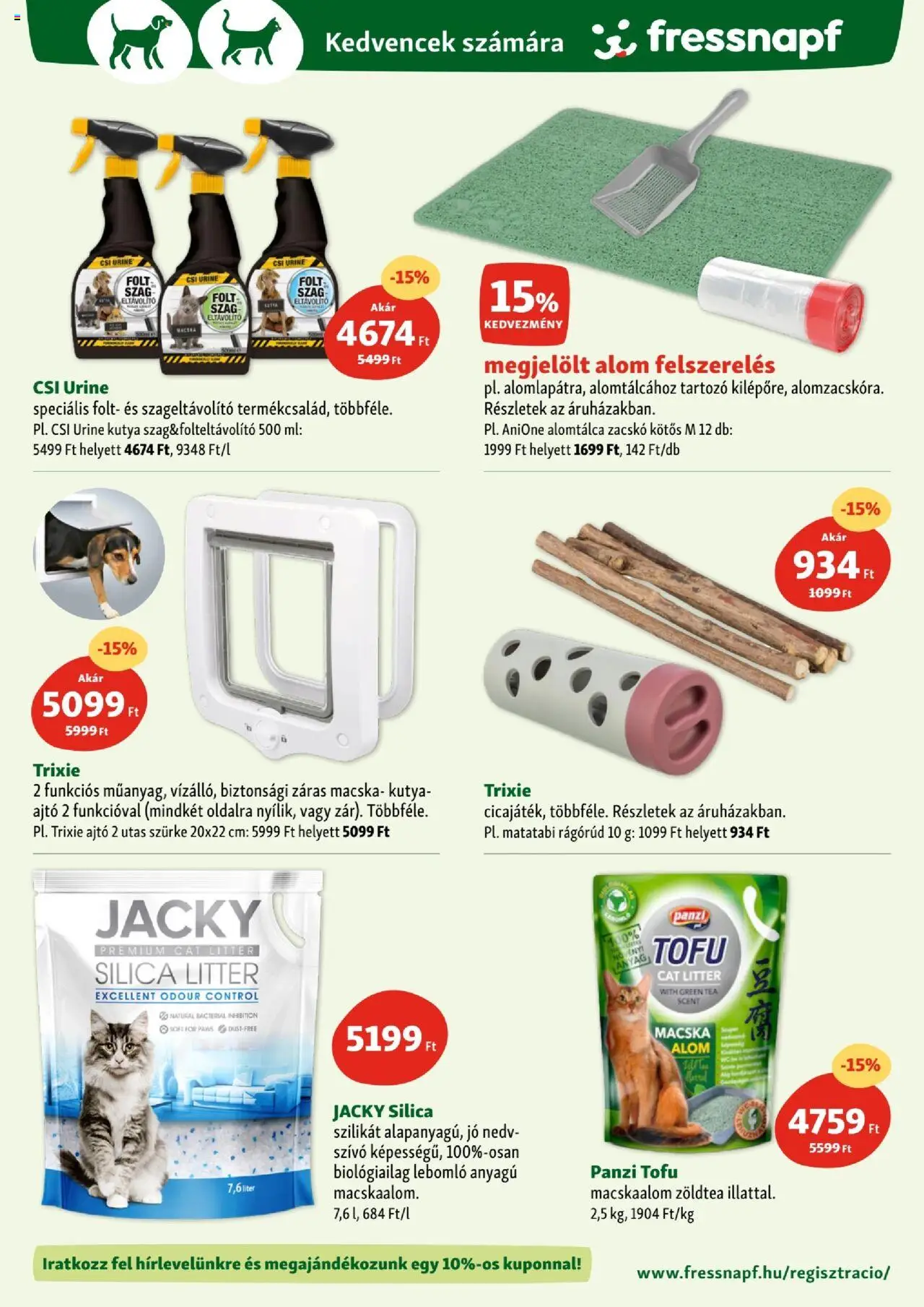 Fressnapf akciós ujság - amely érvényes a következő dátumtól: 12.06.2025 | Oldal: 13 | Termékek: Macskaalom, Tofu, Tea