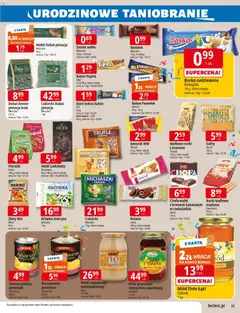 Pogląd oferty "E.Leclerc Gazetka - Wrocław" - ważna od 04.11.2025 | Strona: 25 | Produkty: Karta, Wafle, Baton, Czekolada