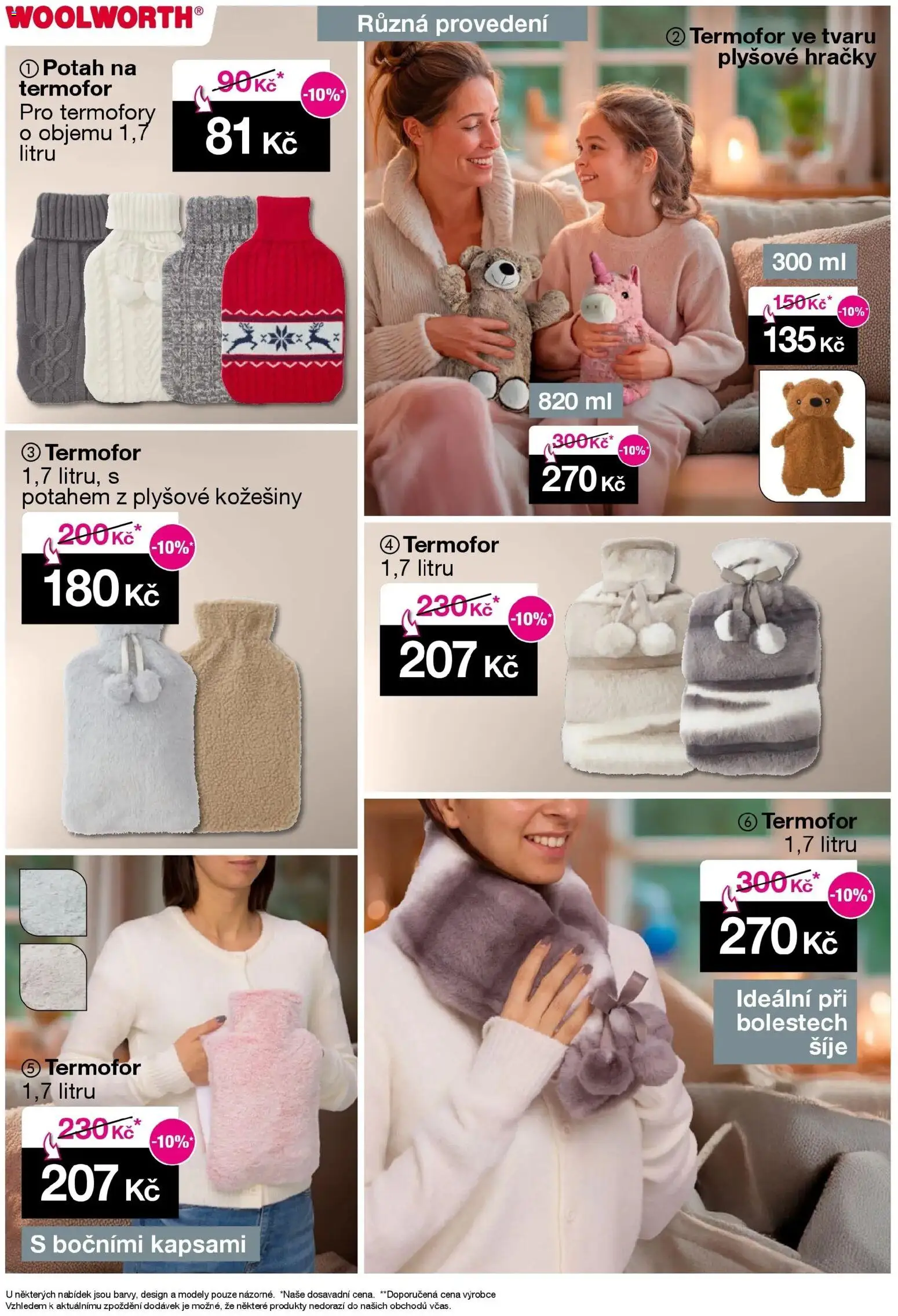 Woolworth leták od 31.10.2025 | Strana: 9 | Produkty: Termofor, Hračky, Modely