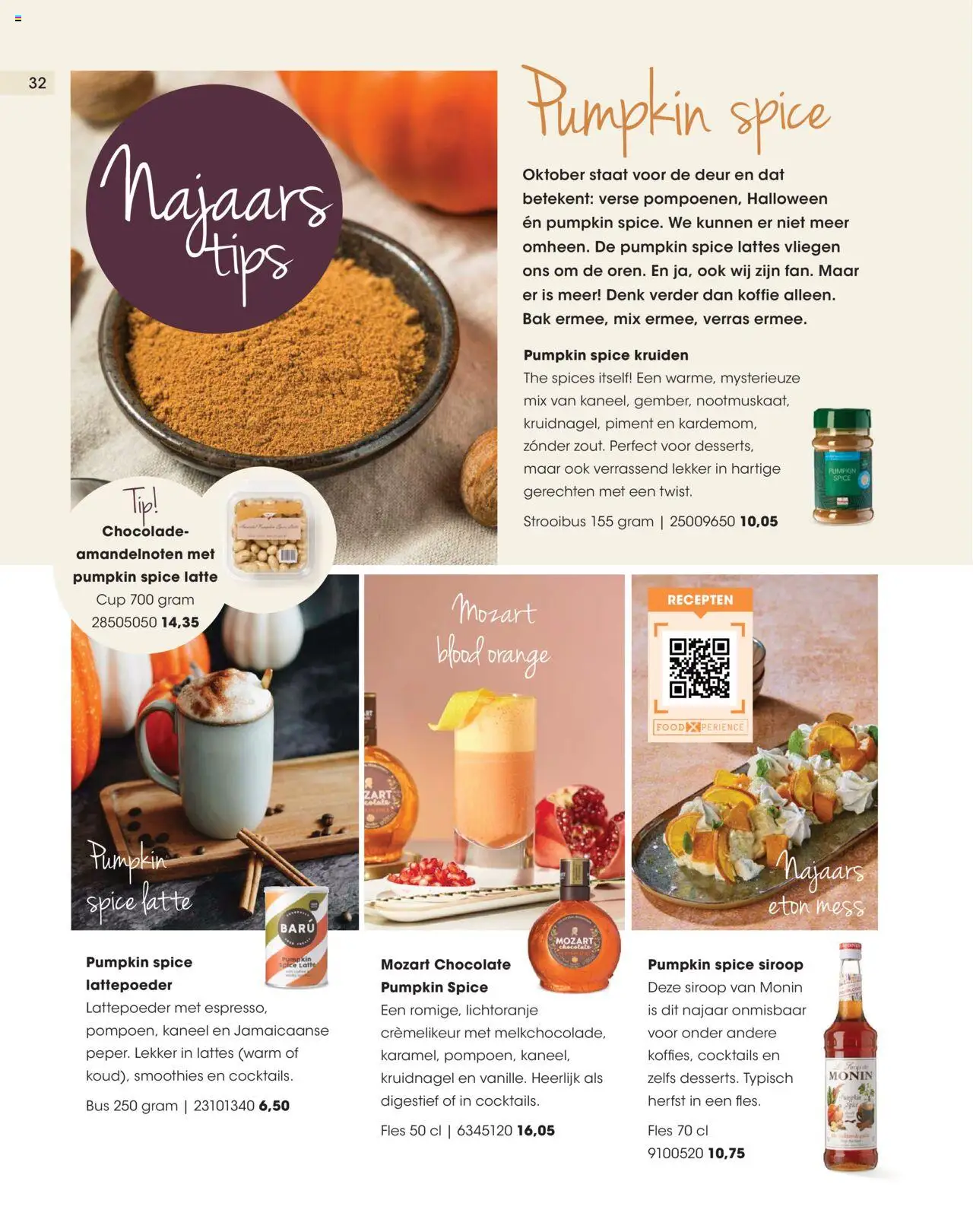 {H1} | Pagina: 32 | Producten: Koffie, Chocolade, Fles, Kruidnagel