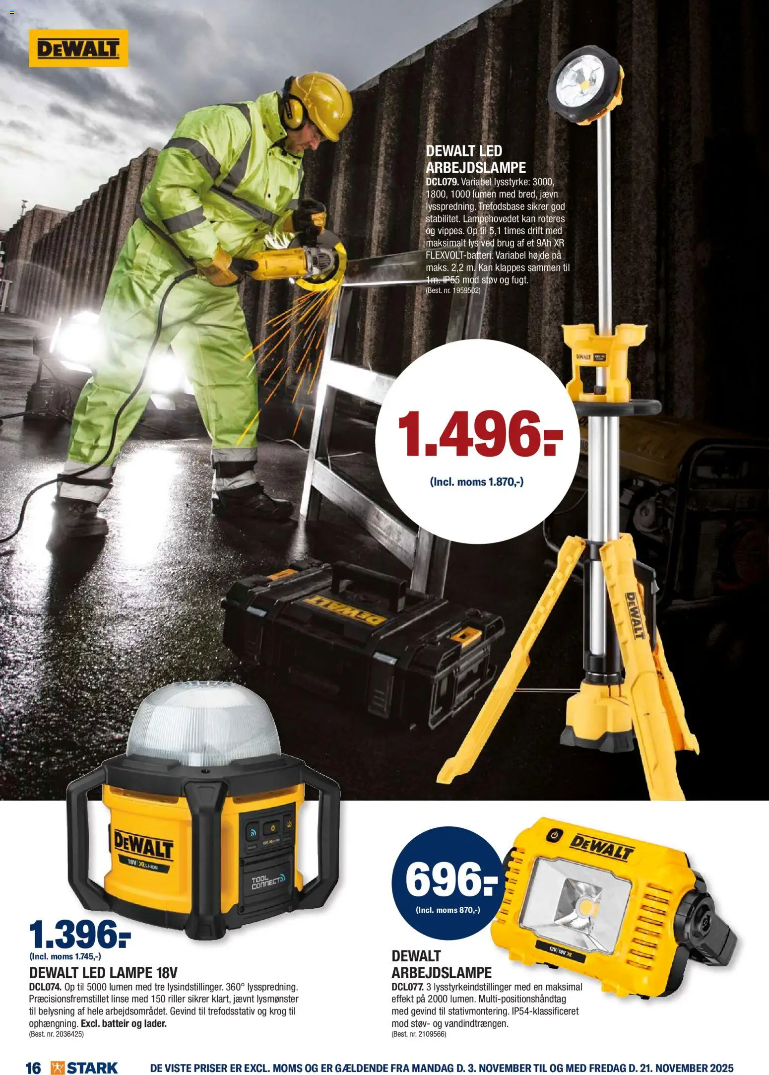 Stark tilbudsavis – gyldig fra 03.11.2025 | Side: 16 | Produkter: Lampe