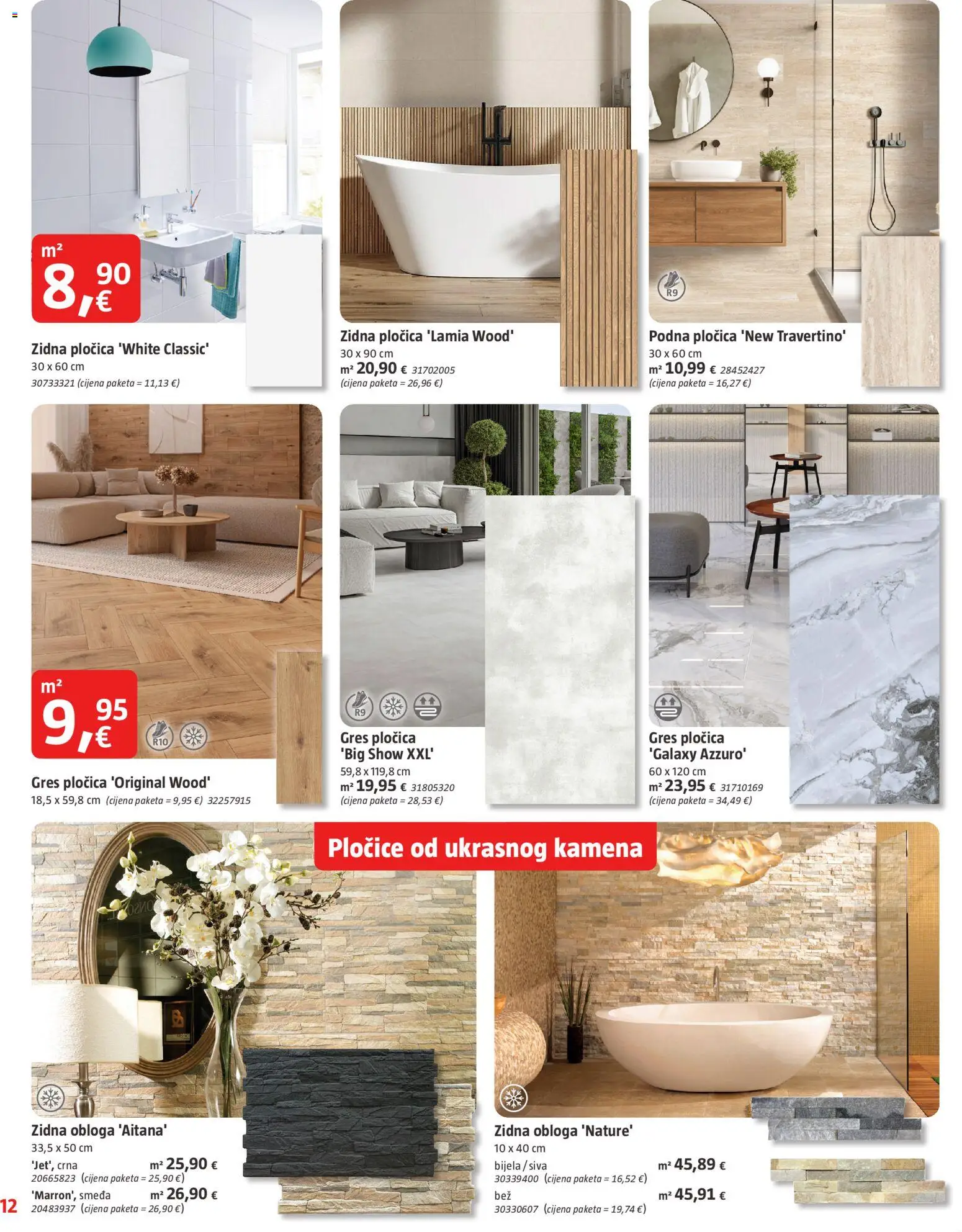 Bauhaus katalog | vrijedi od 01.01.2026 | Stranica: 12 | Proizvodi: Pločice