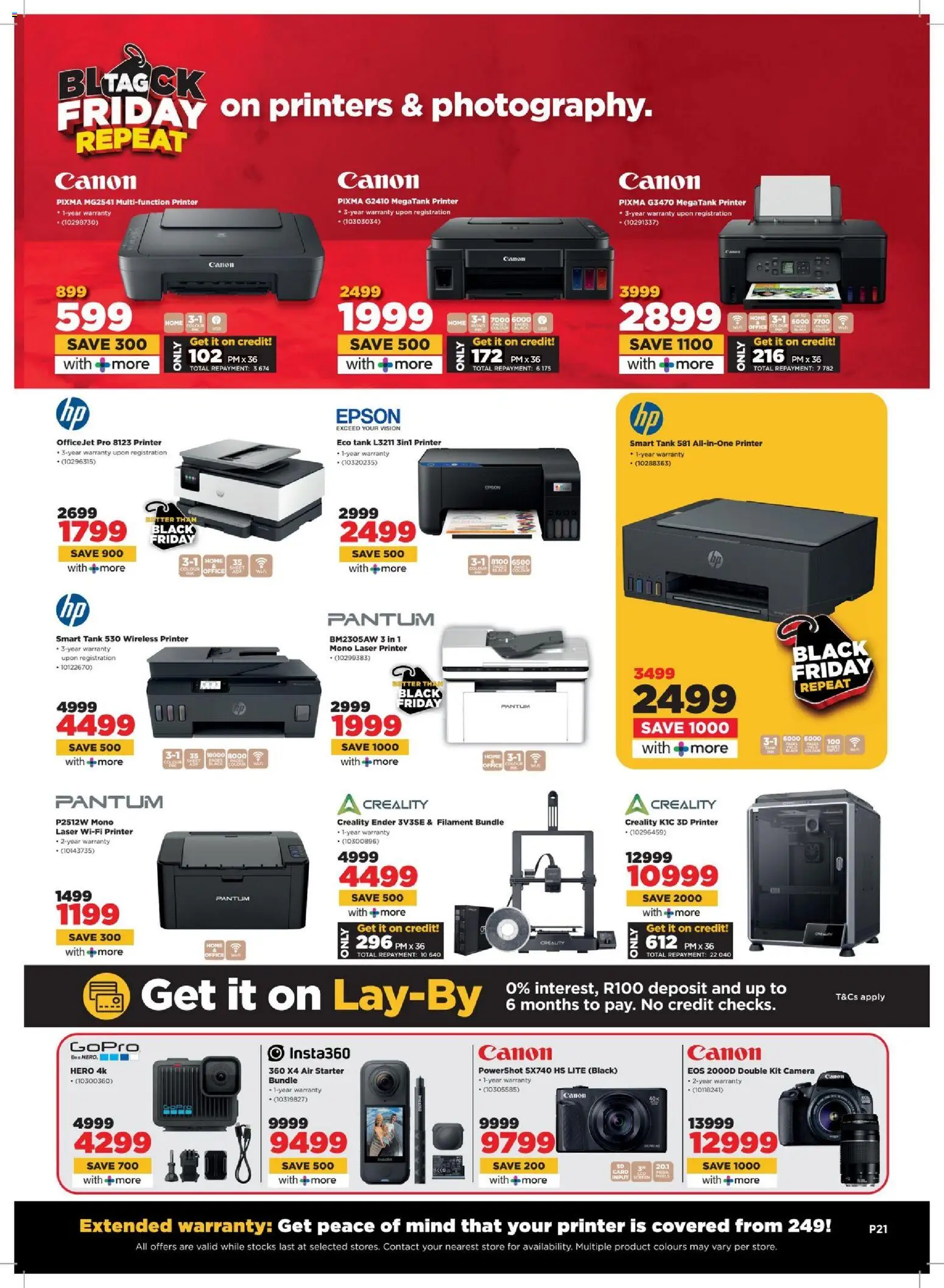 New HiFi Corp catalogue – valid from 04.03.2026 | Page: 21 | Products: Printer, Camera, Tank