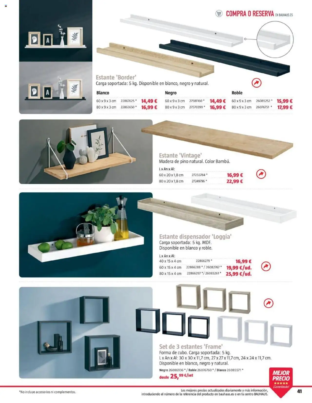 Bauhaus folleto │ válido desde el 05.08.2025 | Página: 41 | Productos: Dispensador, Estante