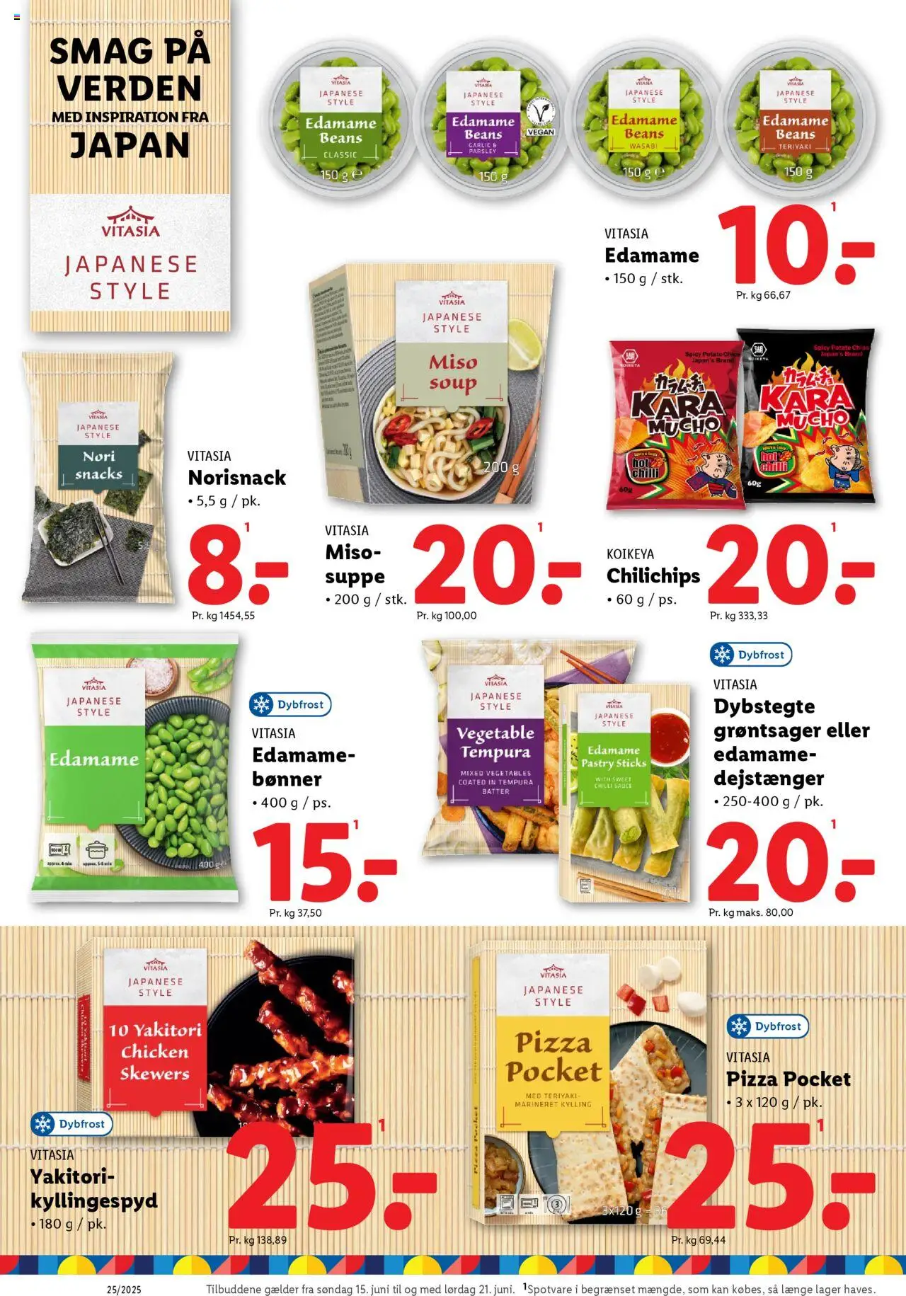 Lidl Tilbudsavis gyldig fra 19.06.2025 | Side: 29 | Produkter: Pizza, Chips, Bønner, Søm