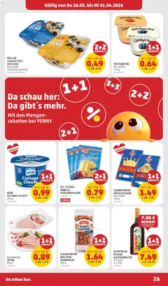 Penny Markt - Flugblatt ab 26.03.2026 gültig | Seite: 26 | Produkte: Obst, Joghurt