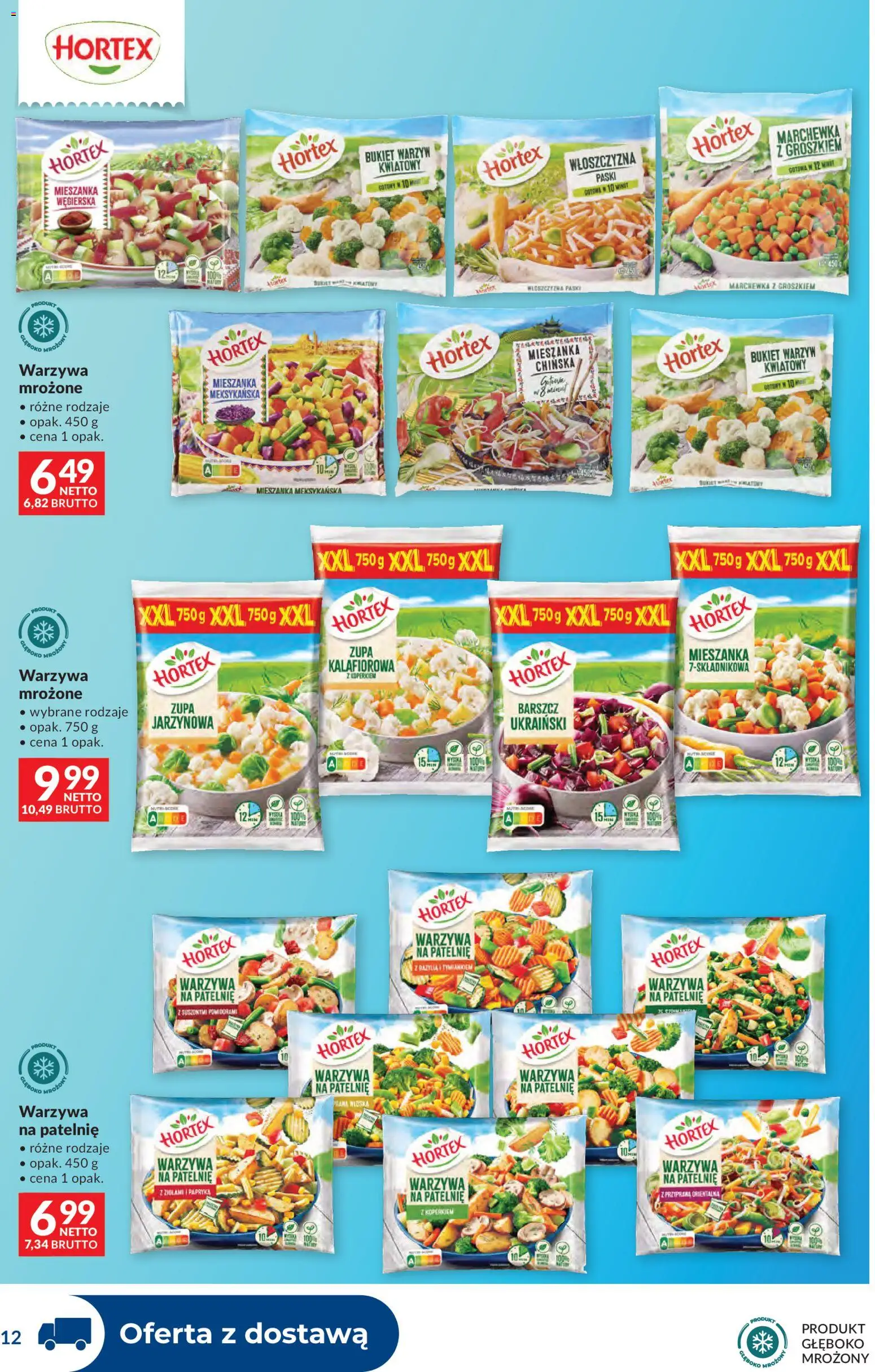 Makro Gazetka - Dystrybucja do sklepów od 17.02.2026 | Strona: 12 | Produkty: Barszcz, Zupa jarzynowa, Patelnie, Marchewka z groszkiem