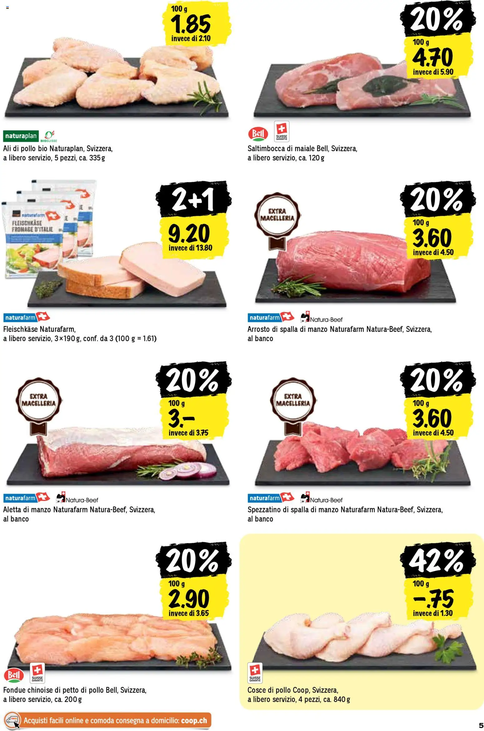 Coop - Una settimana di azioni – gültig ab 29.12.2025 | Seite: 5 | Produkte: Fondue