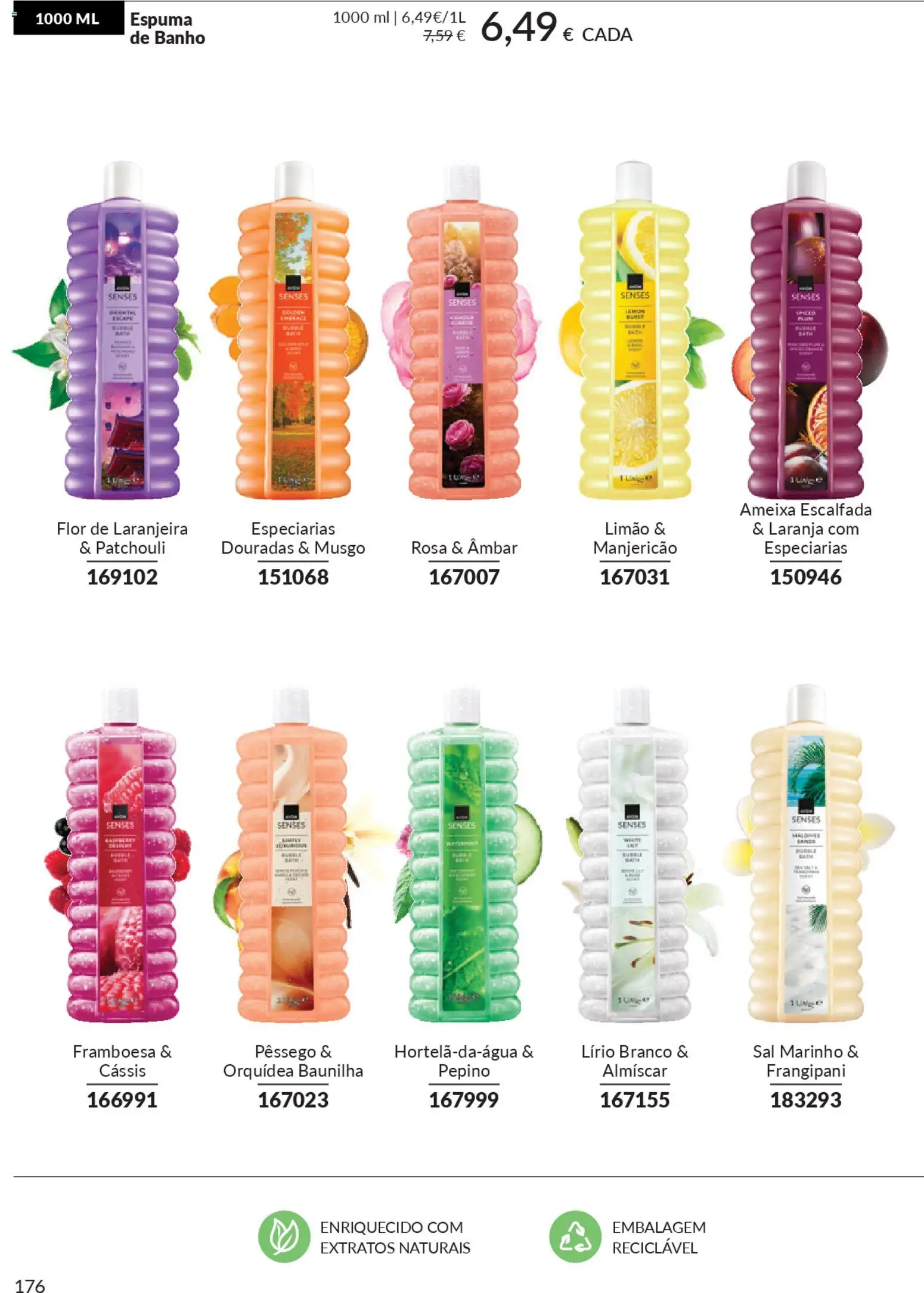 Catálogo Avon Campanha 1 │ válido de 01.01.2026 | Página: 176 | Produtos: Sal, Banho