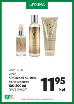 Prisma-mainoslehti voimassa 07.01.2026 alkaen