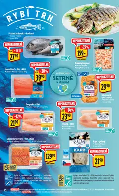 Náhled letáku Albert leták - Hypermarket od 29.10.2025 | Strana: 20 | Produkty: Pražma, Tilapie, Filet, Krevety