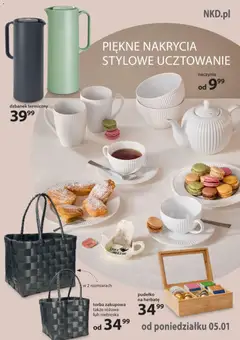 Pogląd oferty "NKD Gazetka" - ważna od 05.01.2026 | Strona: 3 | Produkty: Dzbanek, Torba, Pudełko