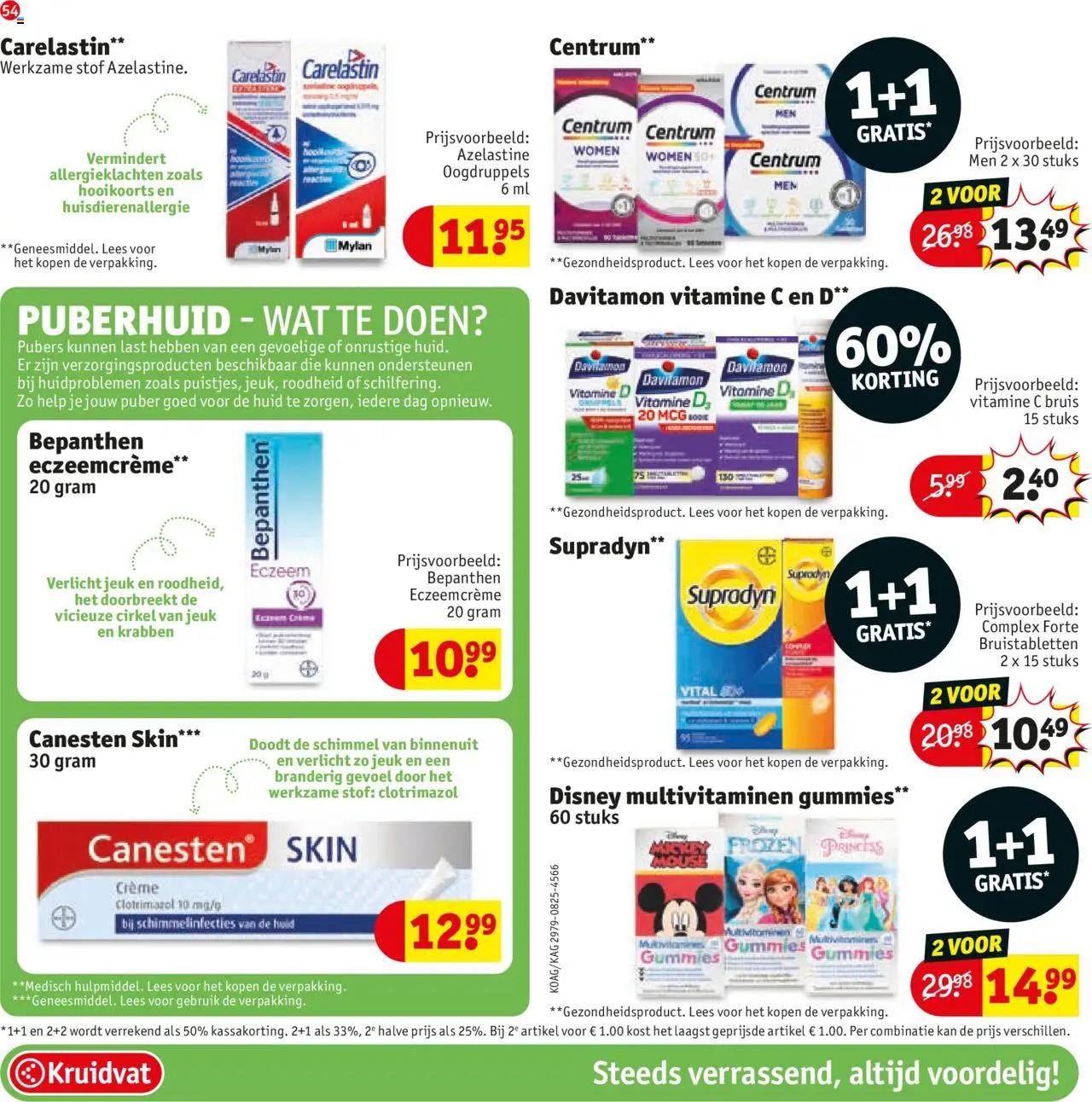  | Pagina: 54 | Producten: Kan, Centrum, Vitamine D, Vitamine C