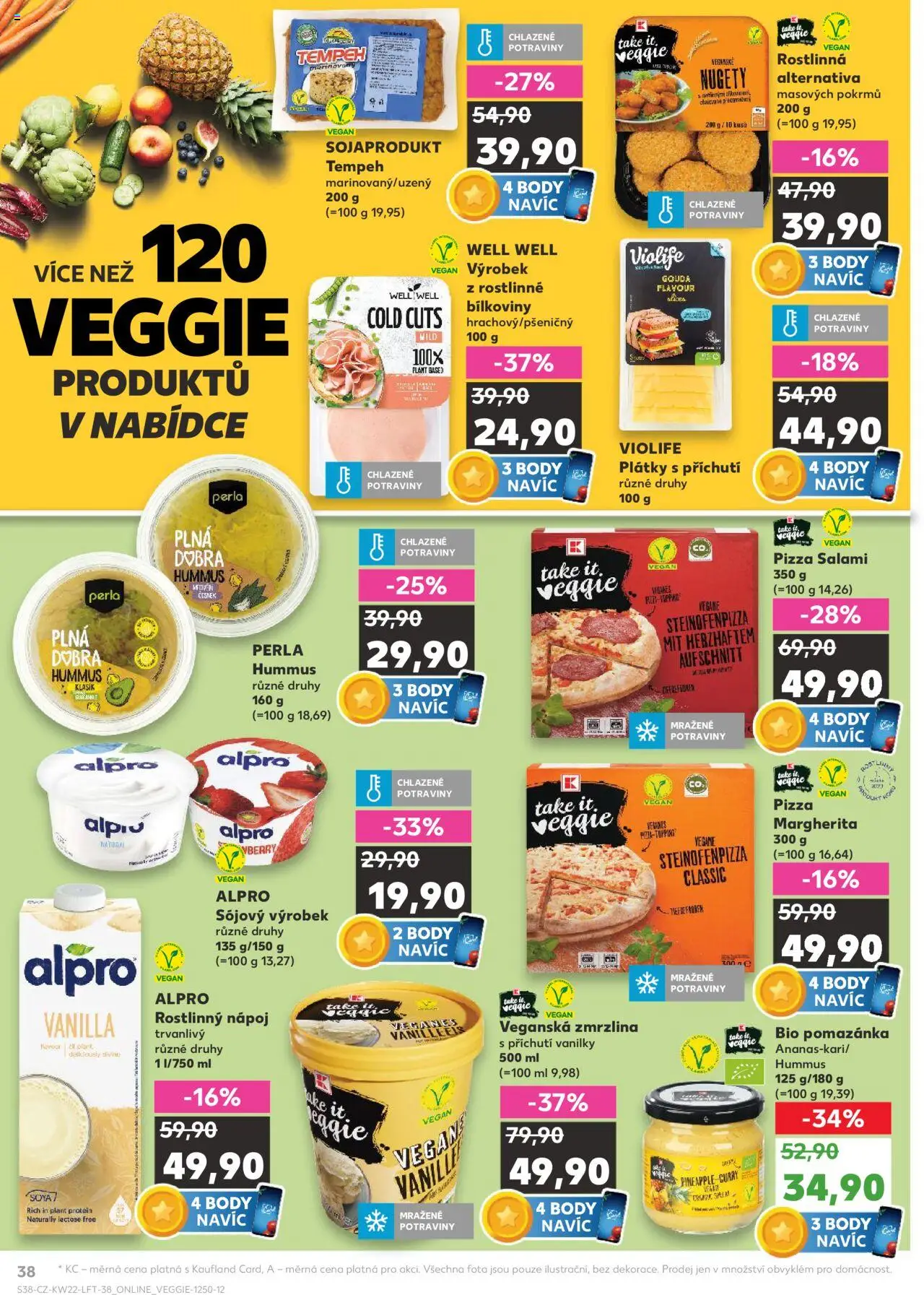 Kaufland leták - Kolín od 28.05.2025 | Strana: 38 | Produkty: Hummus, Veganská zmrzlina, Potraviny, Perla