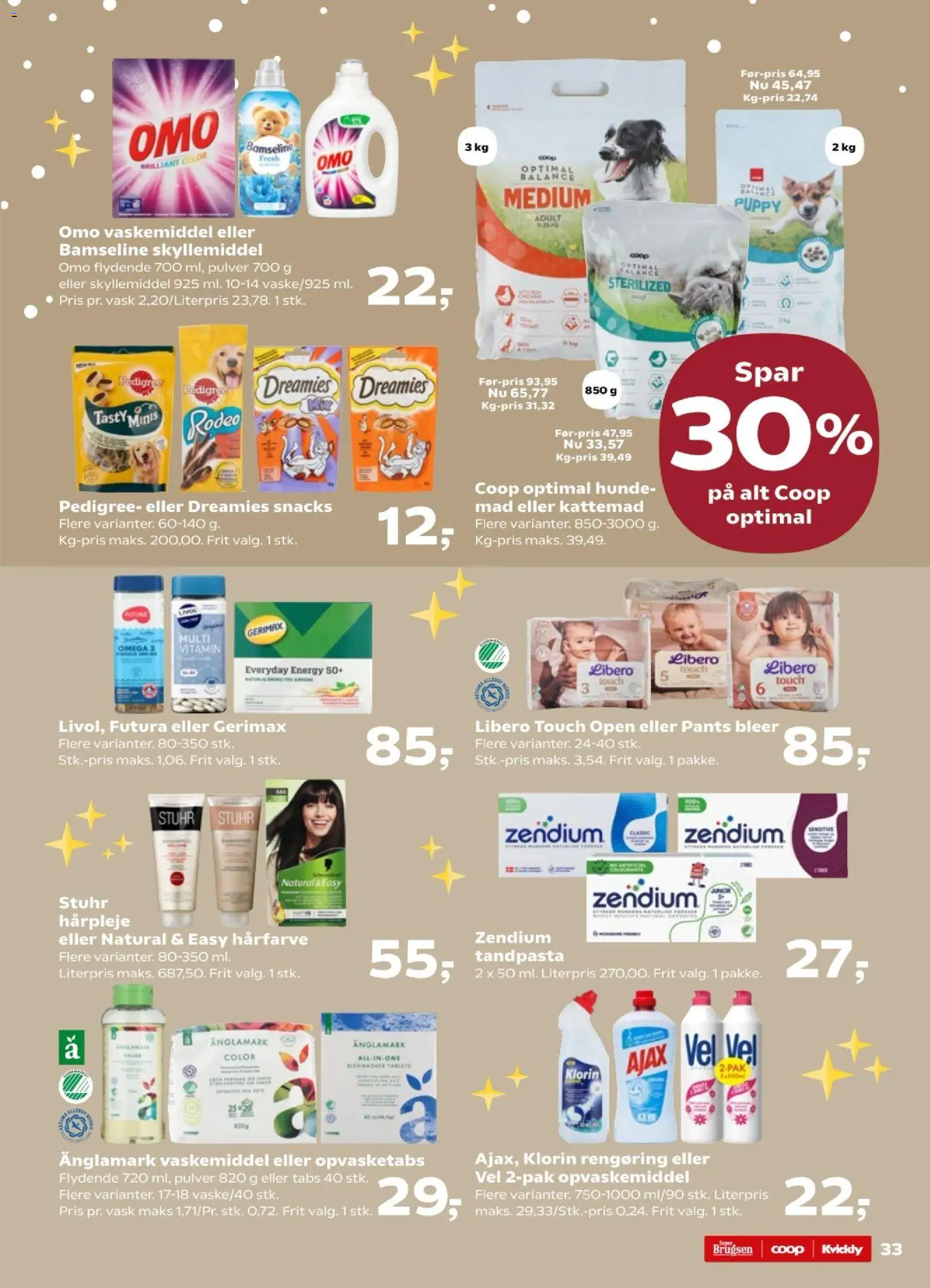 Super Brugsen tilbudsavis – gyldig fra 12.12.2025 | Side: 39 | Produkter: Hårfarve, Tandpasta, Skyllemiddel, Tablets