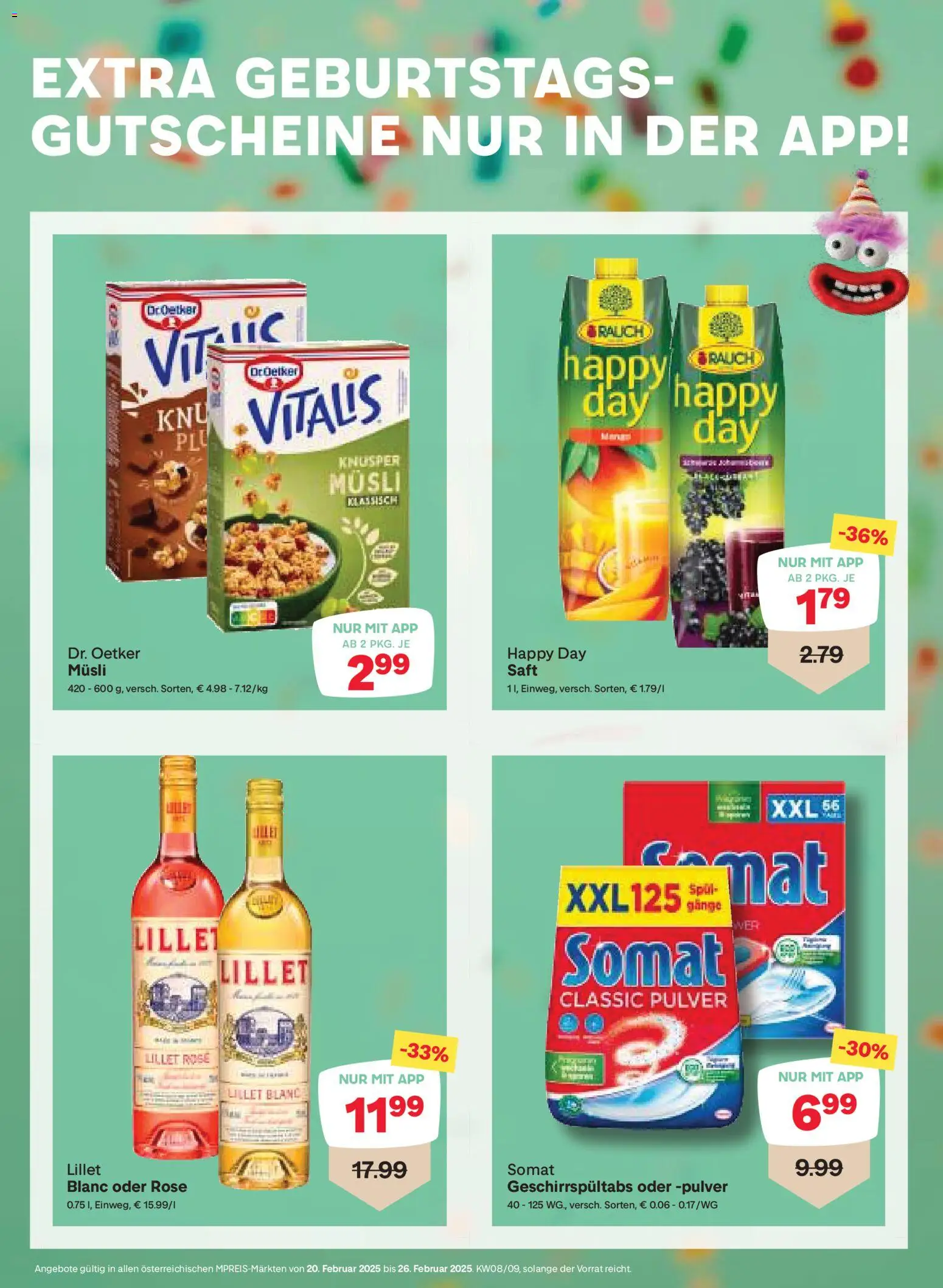 MPREIS Steyr gültig ab 20.02.2026 | Seite: 9 | Produkte: Saft