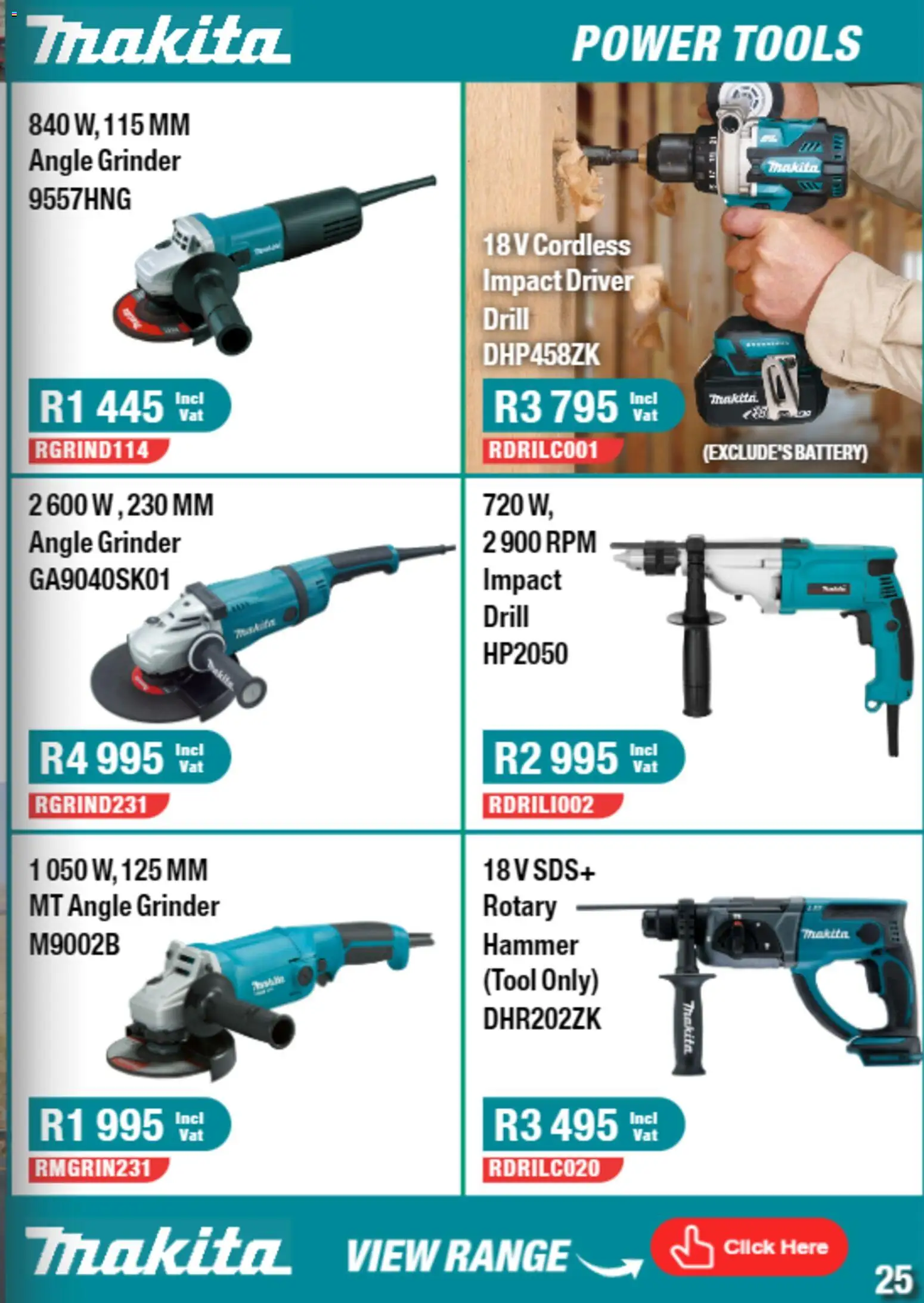 New Adendorff catalogue – valid from 01.01.2026 | Page: 27 | Products: Grinder, Drill, Hammer, Angle grinder
