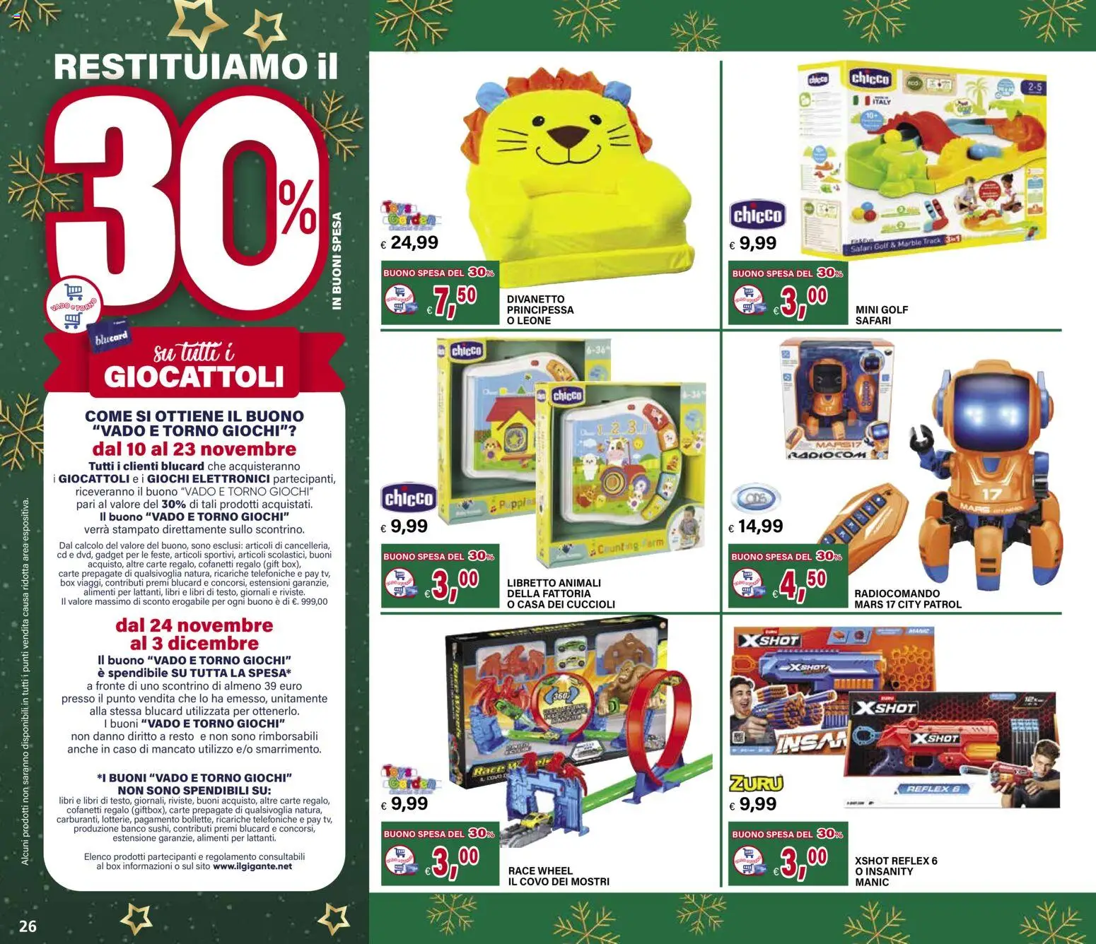 Volantino Il Gigante del 10.11.2025 | Pagina: 26 | Prodotti: Cd