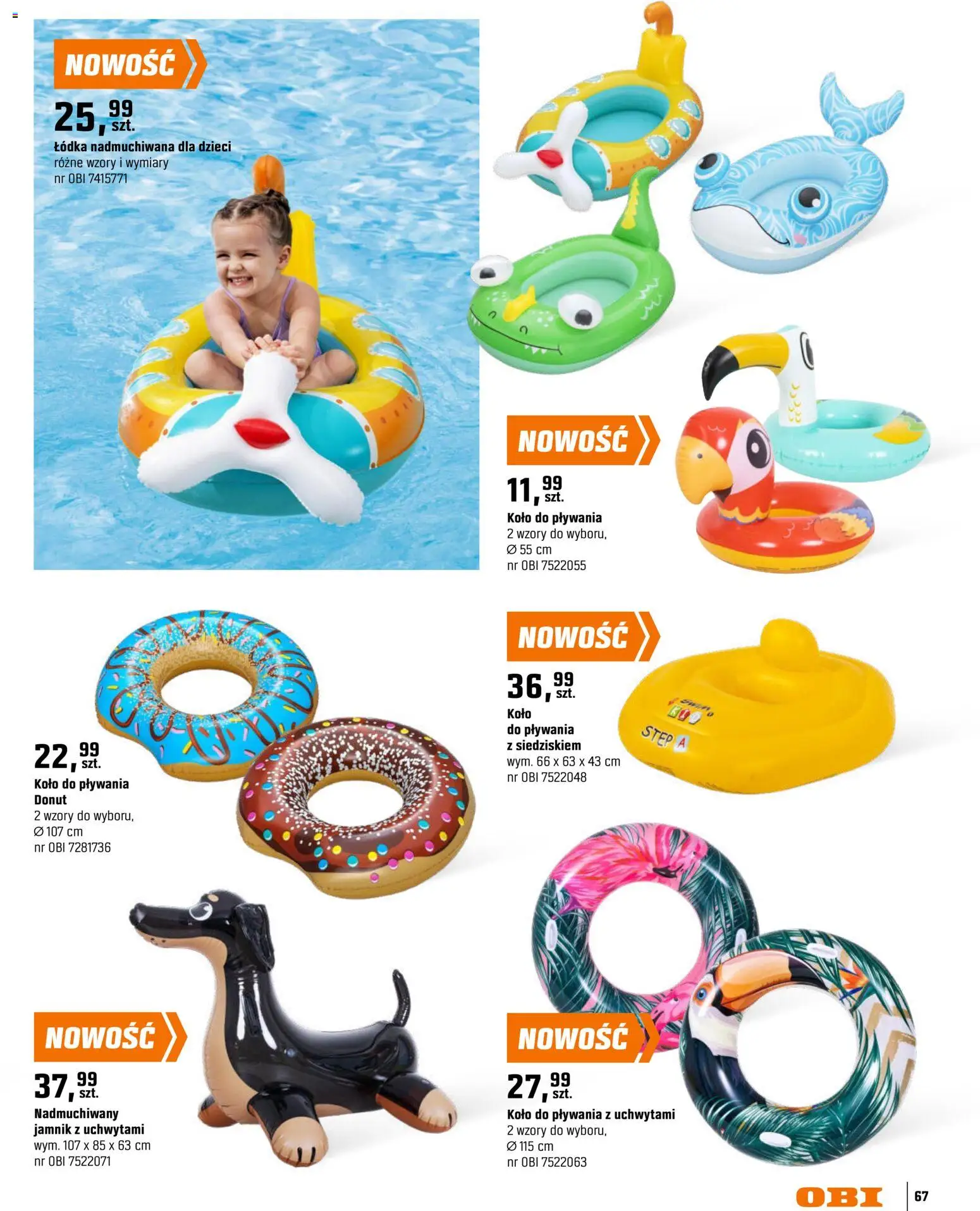 OBI gazetka - Ogród od 11.03.2026 | Strona: 67 | Produkty: Donut