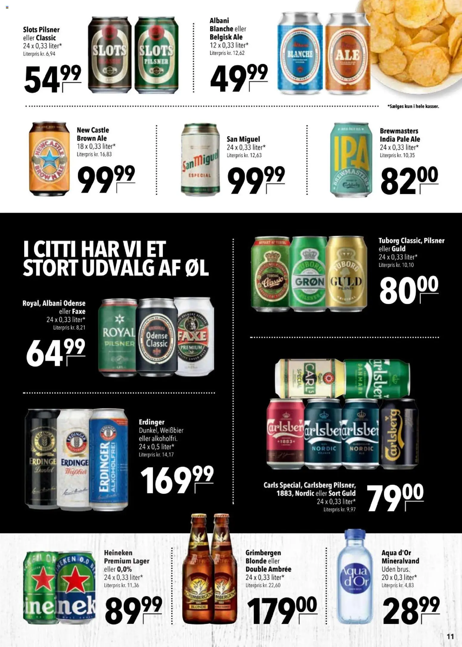 CITTI tilbudsavis – gyldig fra 24.02.2026 | Side: 11 | Produkter: Øl, Iogurteira