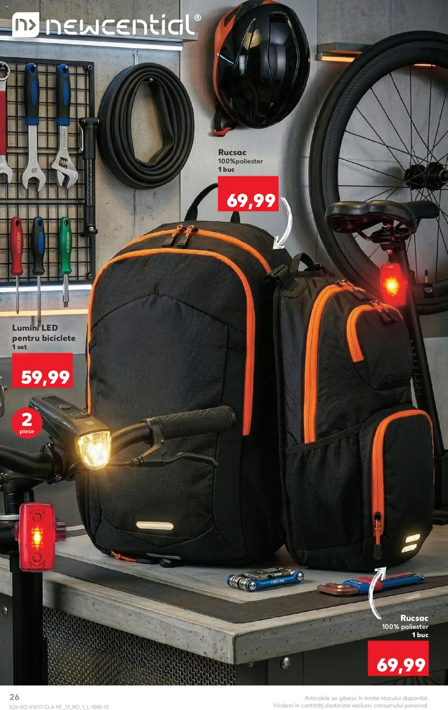 Noul catalog Kaufland – valabil de la 22.04.2026 | Pagină: 26 | Produse: Babak, Rucsac