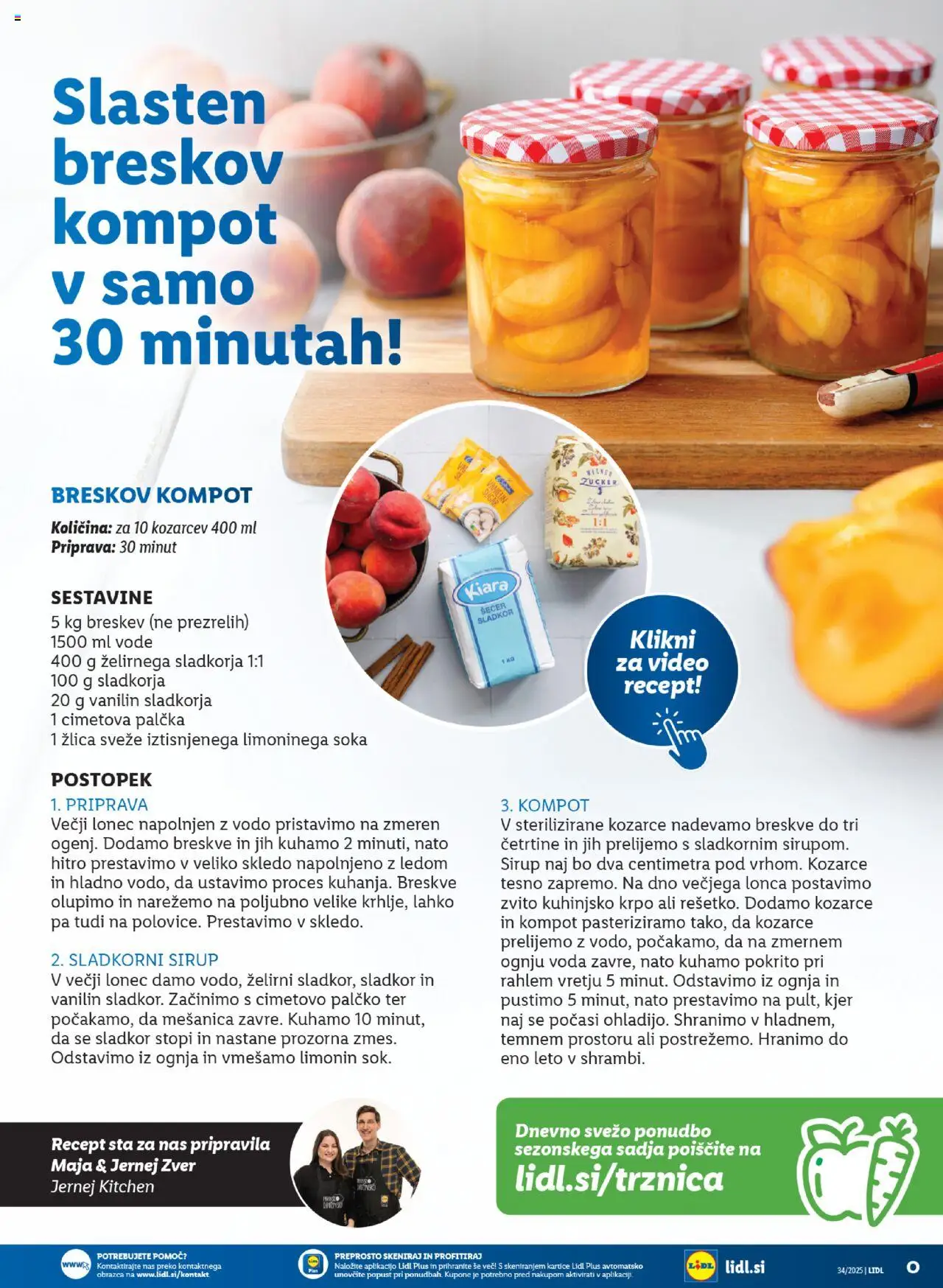 Lidl - Maribor │ velja od 21.08.2025 | Stran: 25 | Izdelki: Žlica, Sirup, Voda, Sladkor