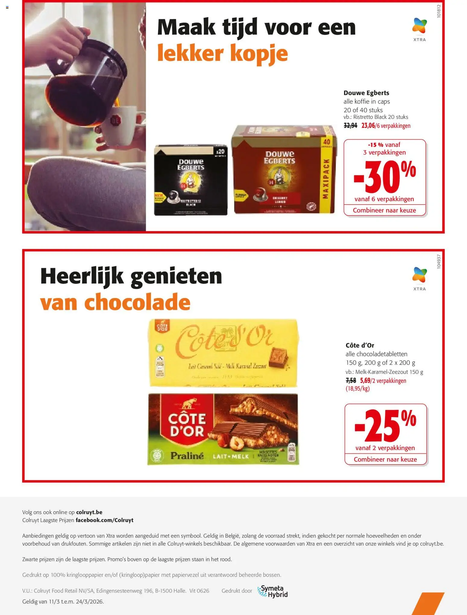 {H1} | Pagina: 22 | Producten: Koffie, Chocolade