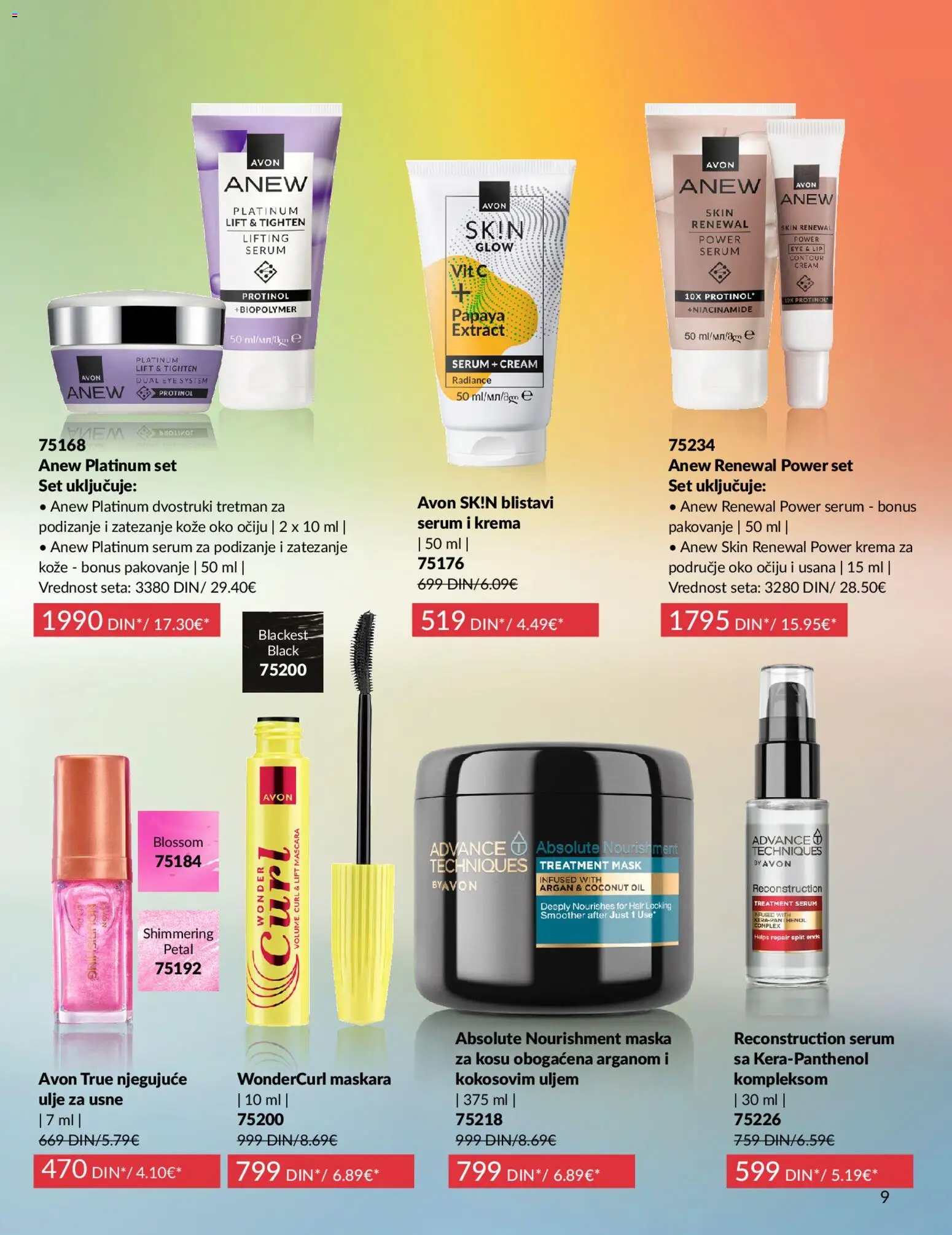 AVON katalog - važi od 29.12.2025 | Strana: 3 | Proizvode: Maskara, Maska za kosu, Pakovanje, Maska