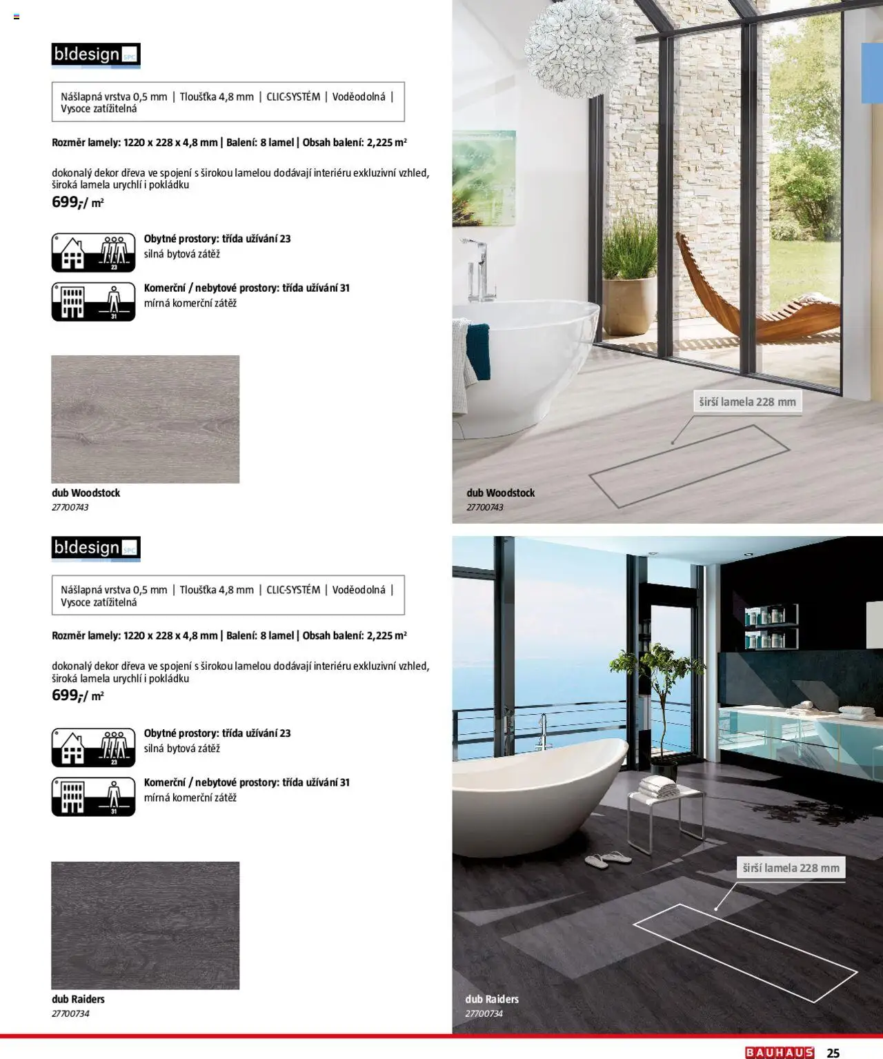 Bauhaus katalog Podlahové krytiny od 01.08.2025 | Strana: 25